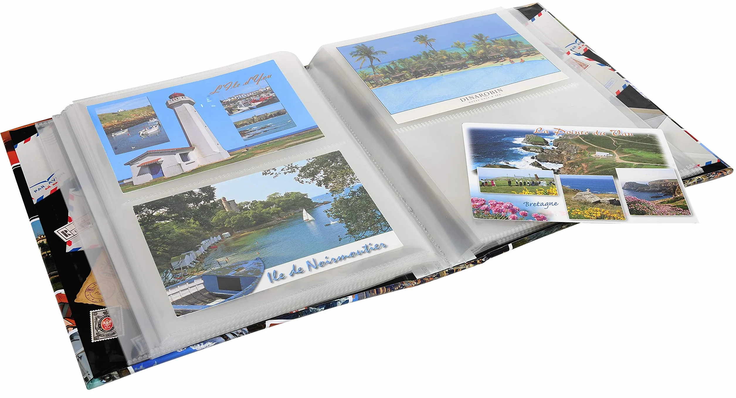 Exacompta Album da Collezione per 200 Cartoline postali 20x25,5cm