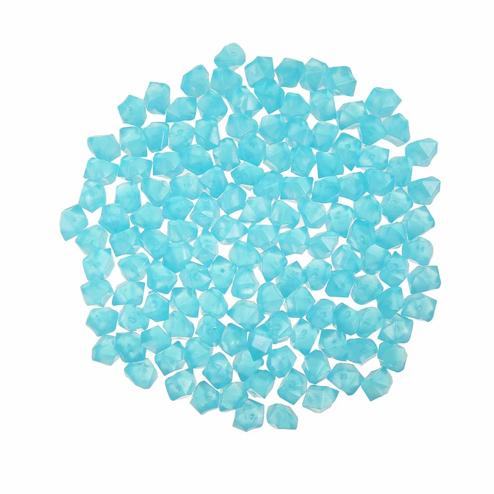 300 pezzi pietre luminose da giardino, ciottoli luminosi da giardino, decorative con pietre luminescenti fluorescenti, decorate, per giardino, esterno, acquario, passerelle, piscina, sentiero prato,