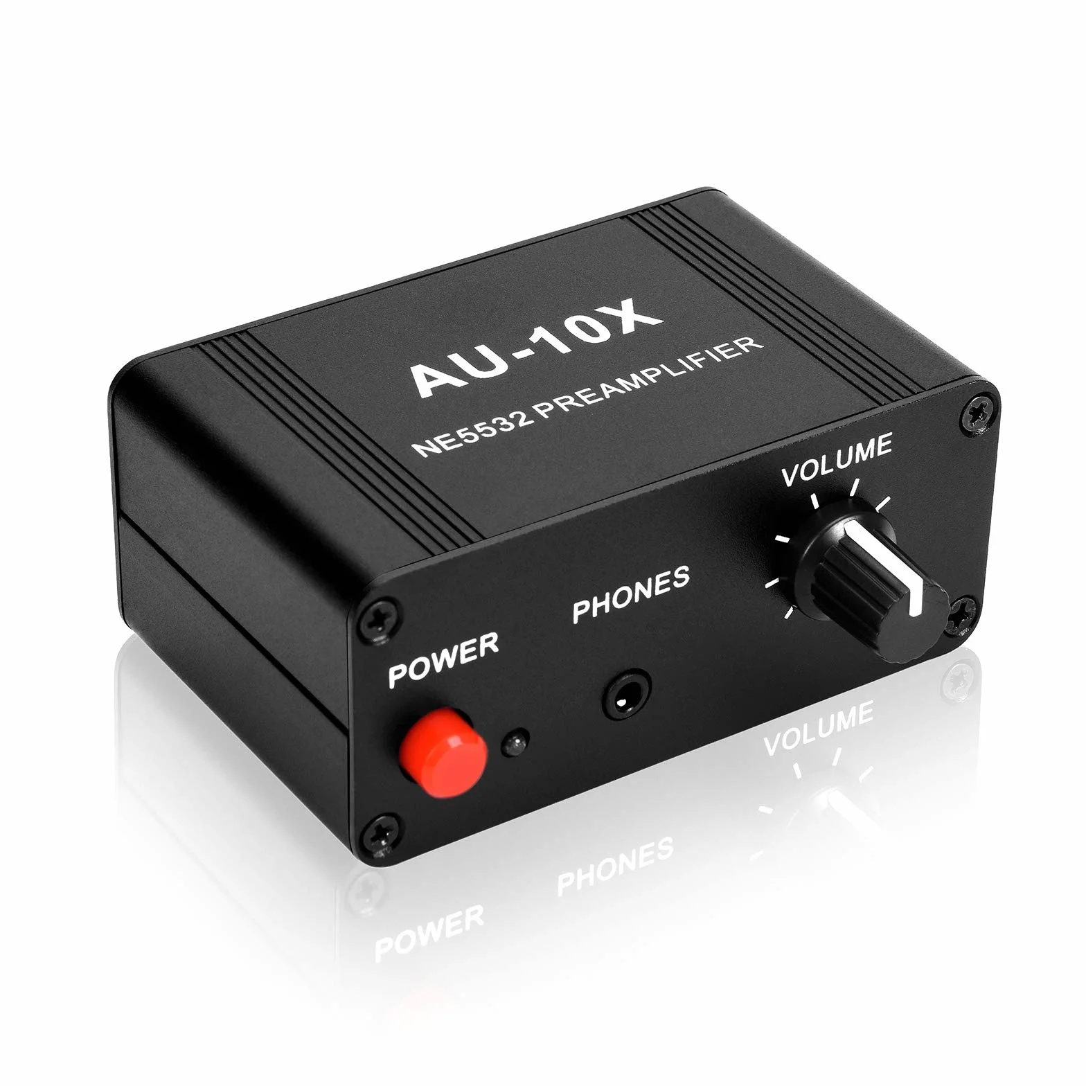 Preamplificatore audio stereo mini compatibile con RCA 3,5 mm, amplificatore per cuffie, preamplificatore fonografico giradischi 20 dB