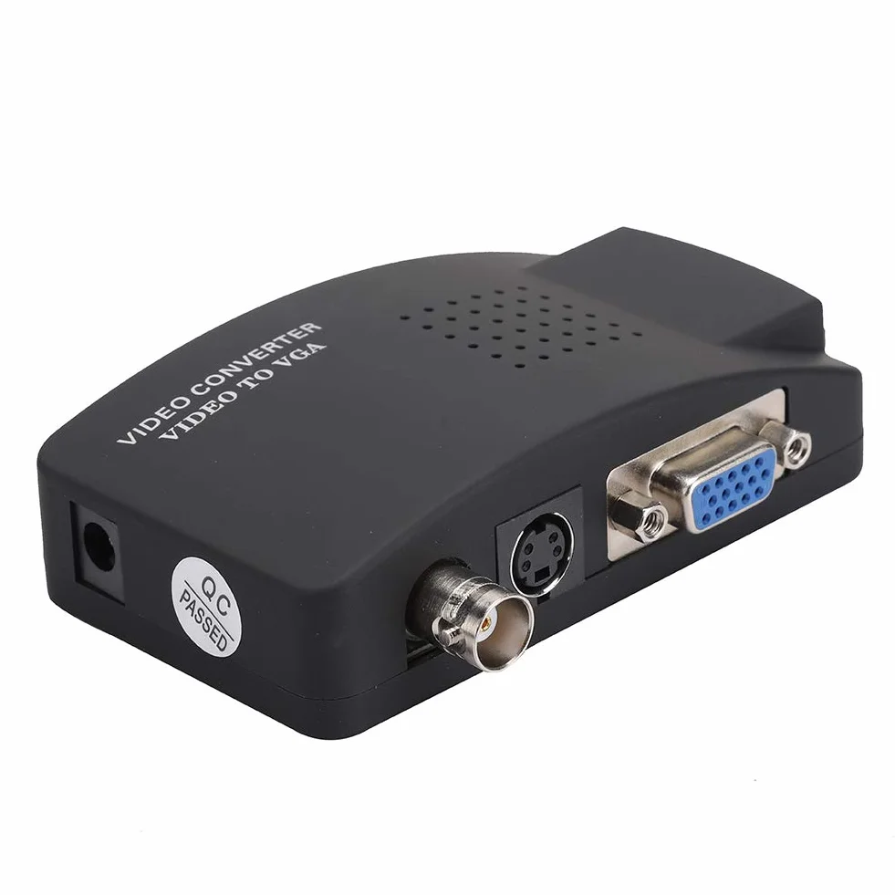 VBESTLIFE Adattatore Convertitore da BNC a VGA HD 1920x1080 PAL NTSC