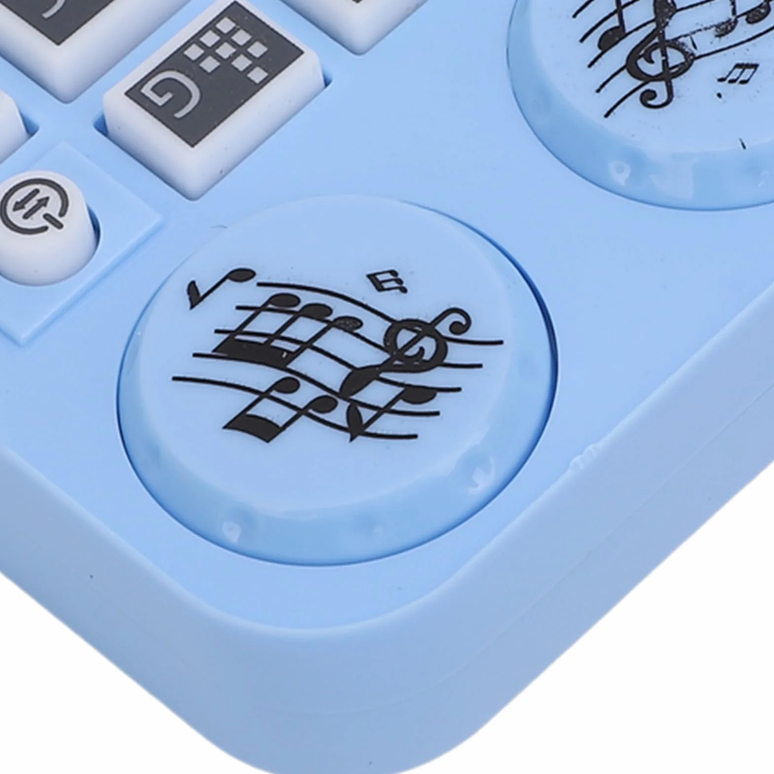 DJ Disc Player Lettore Colorato con Effetti Sonori Interattivi Portatile (cielo blu)