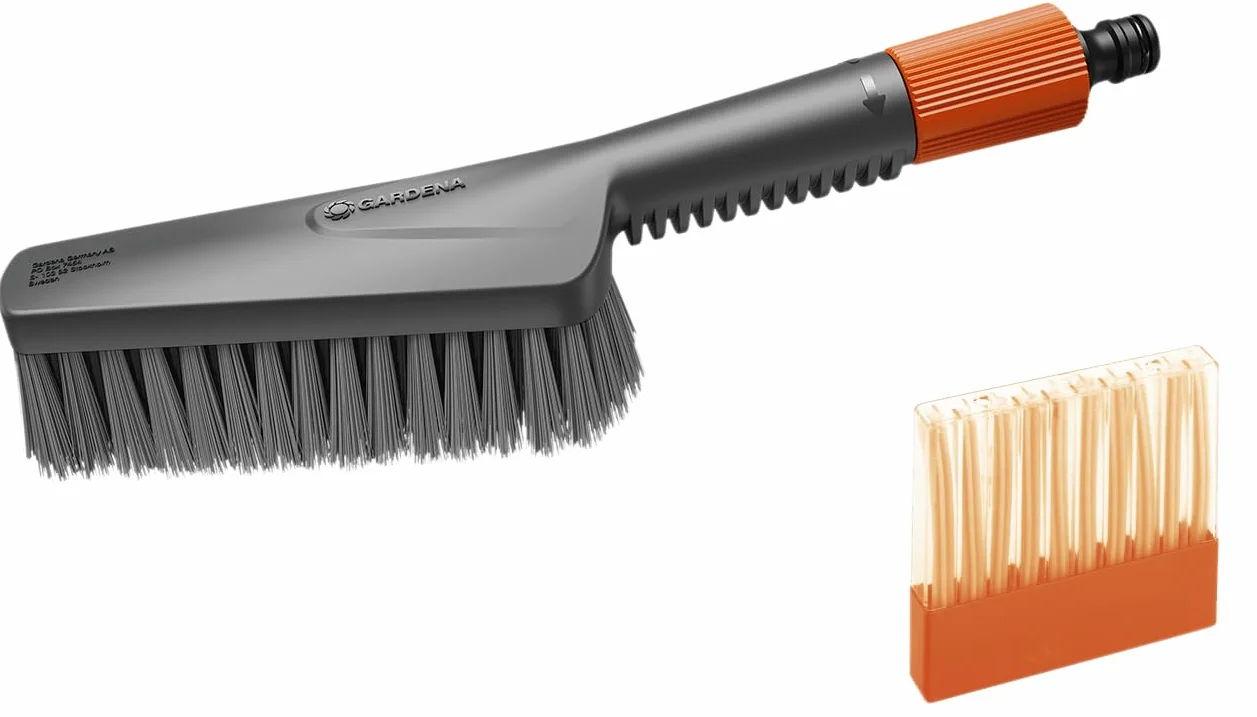 Gardena Cleansystem Set pulizia spazzola manuale S soft regolazione flusso 18860-20