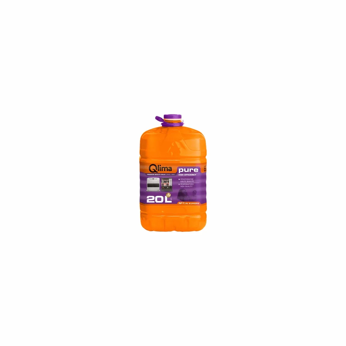 Qlima 20 l combustibile liquido inodore per stufe universale riscaldamento PURE