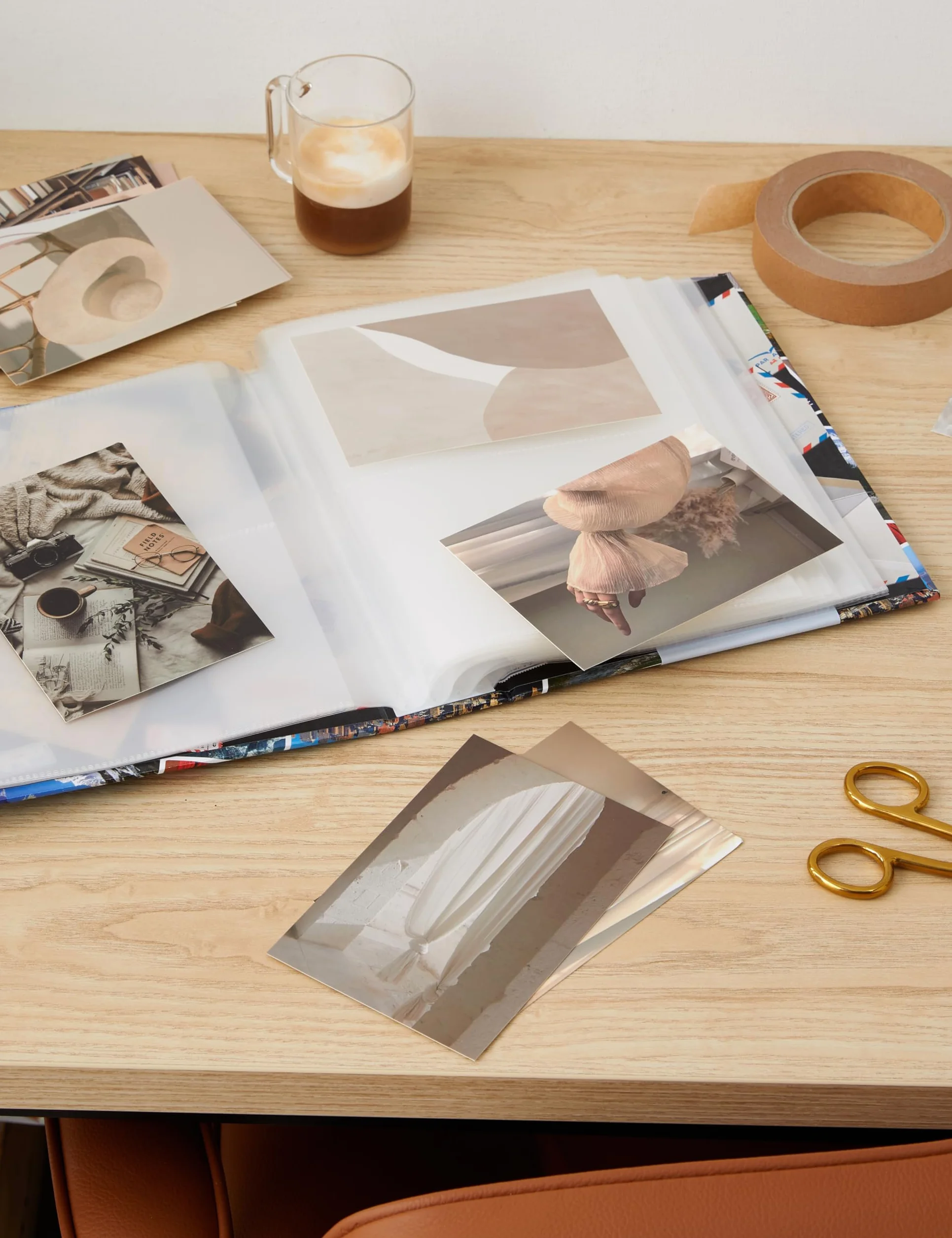 Exacompta Album da Collezione per 200 Cartoline postali 20x25,5cm