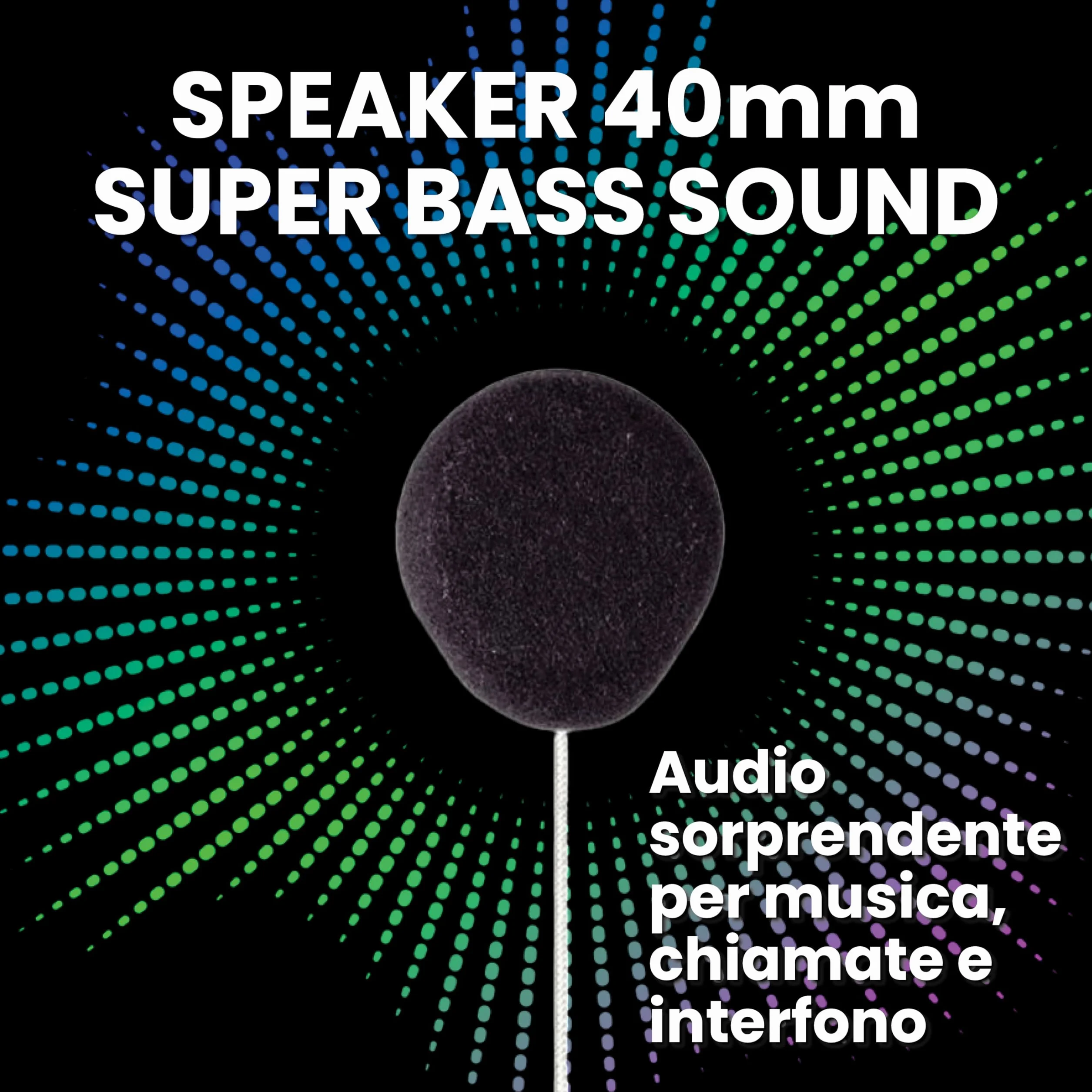 Midland Interfono Moto Bluetooth BTX2 Pro S Singolo, Auricolari Casco Impermeabili IPX6, Doppio Processore BT, 800 m, 4 Coppie, Batteria 23H, Cancellazione Rumore, Audio Hi-Fi