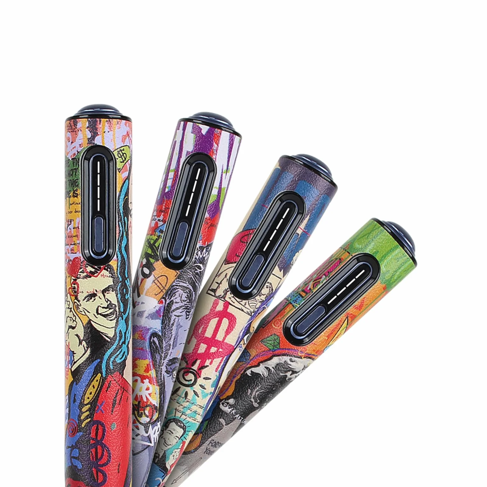 Custodia iLUMA i ONE (M0033) Graffiti Pelle PU Silicone Antiurto Antigraffio