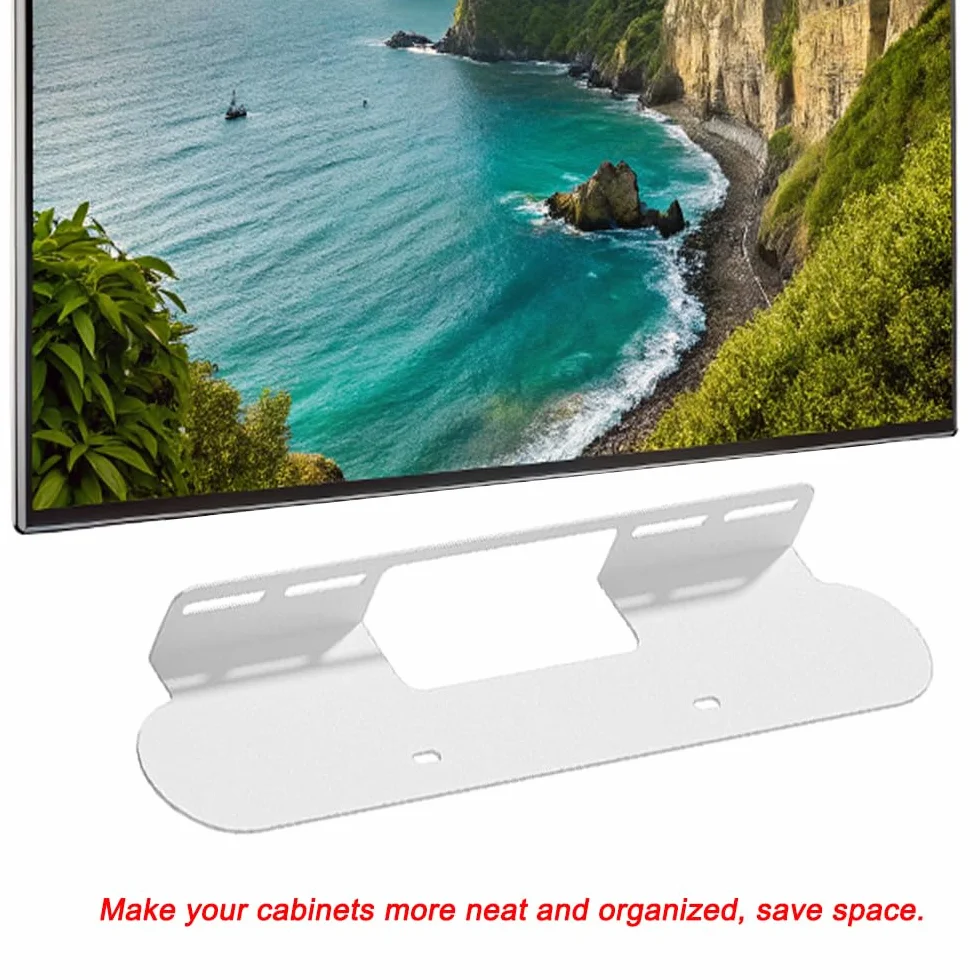 TopHomer Supporto soundbar Sonos Beam staffa compatibile Gen 1 Gen 2 bianco