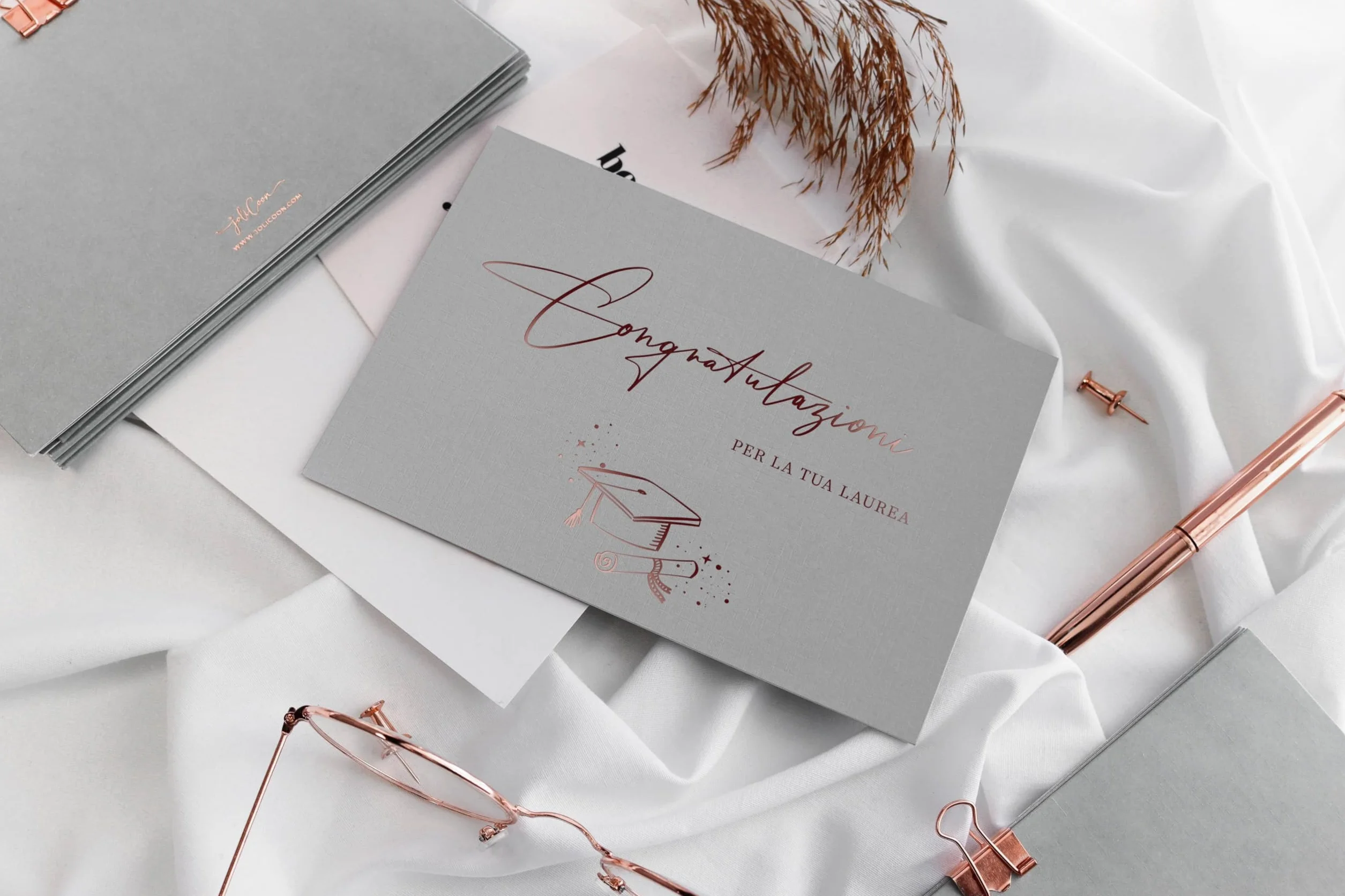 Joli Coon Biglietto laurea auguri diploma maturità