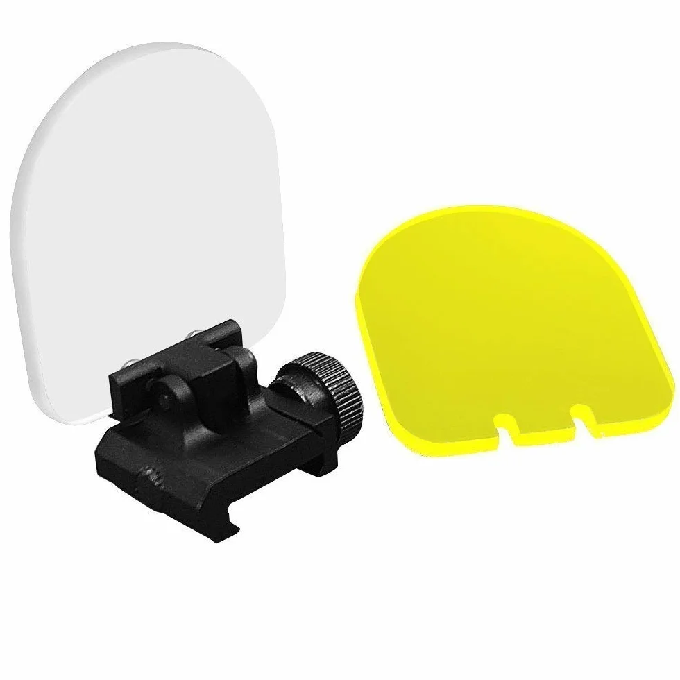 Scope Ottica Rifle Scope Pieghevole Lens Protector 4 mm Spessore