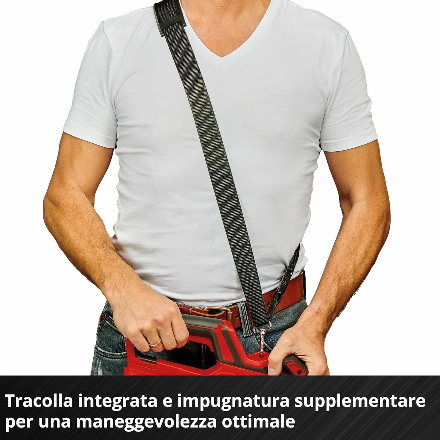 L'aspirafoglie VENTURRO 18/210 Power X-Change (ioni di litio, 18 V, portata di aspirazione di 500 m³/h, sacco di raccolta da 45 l, soffiatura fino a 210 km/ora, batteria e caricabatterie esclusi)