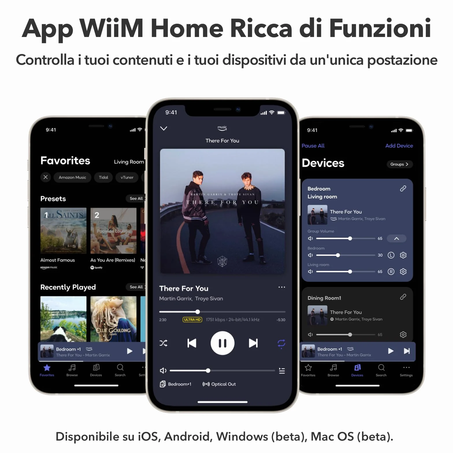WiiM Ultra Music Streamer Preamplificatore Digitale Touchscreen 3,5" Google Cast Alexa Streaming Spotify Amazon Music Tidal HDMI ARC Ingresso Phono Uscita Cuffie Grigio