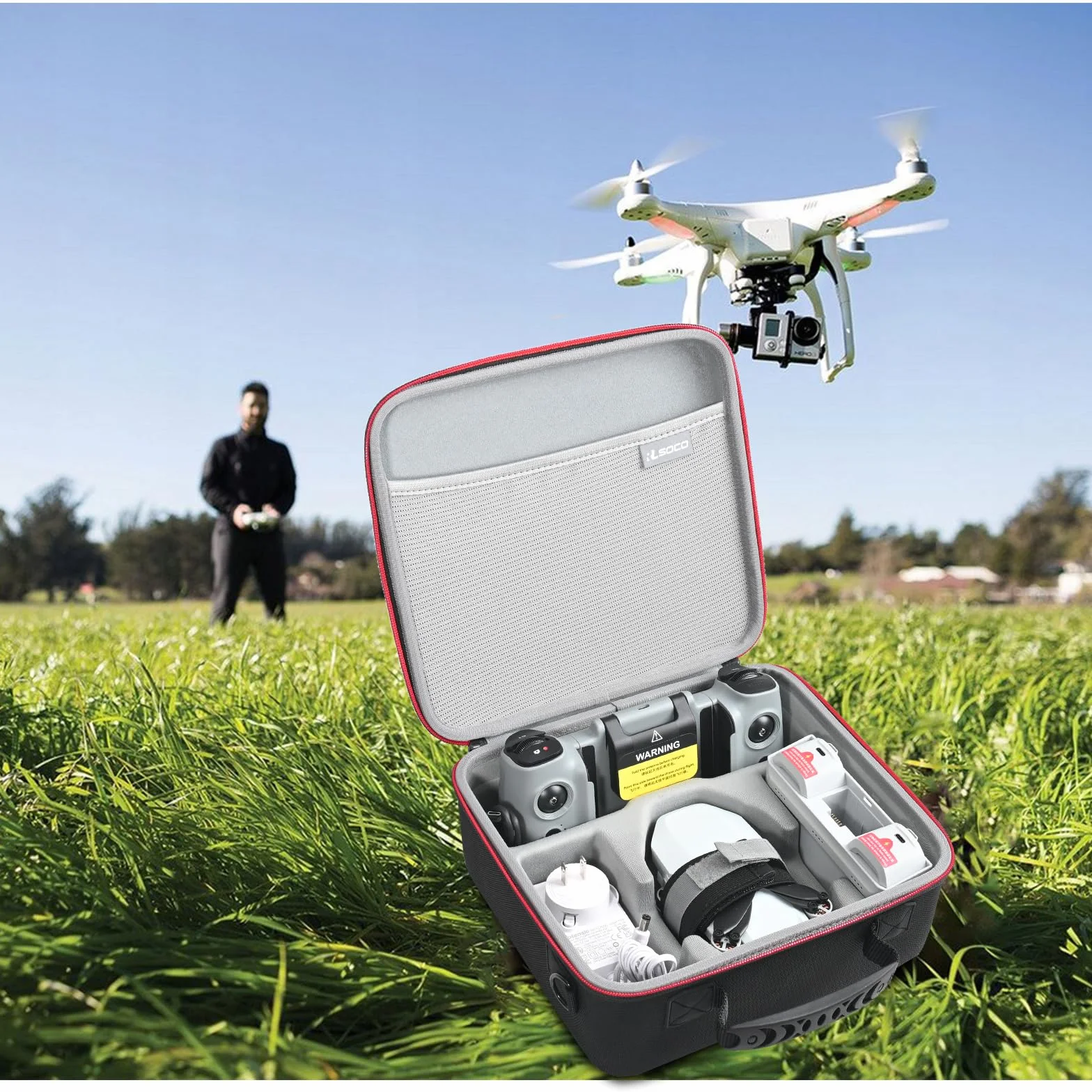Potensic Atom 2 Custodia Rigida per Drone da Viaggio