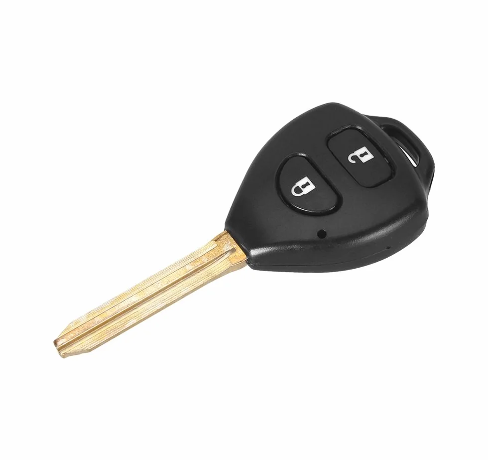Guscio Chiave Telecomando Toyota Hilux Verso Urban Cruiser IQ Rav4 Yaris 2 Tasti