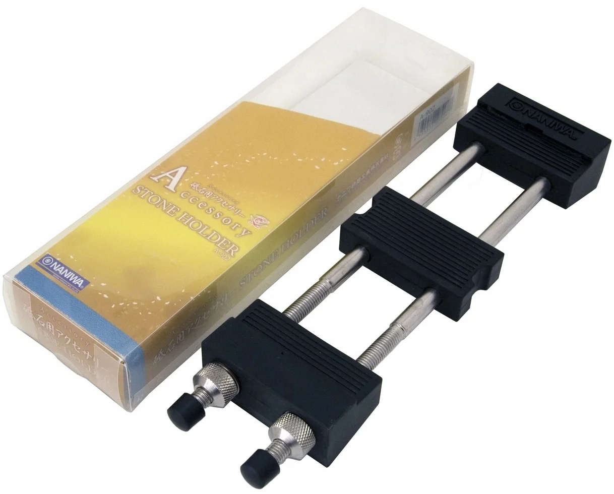 Sanelli Ambrogio, Naniwa, Supporto da Tavolo per Pietre Affilacoltelli, Base Regolabile, Ideale per un'Affilatura Precisa e Raffinata, Made in Japan