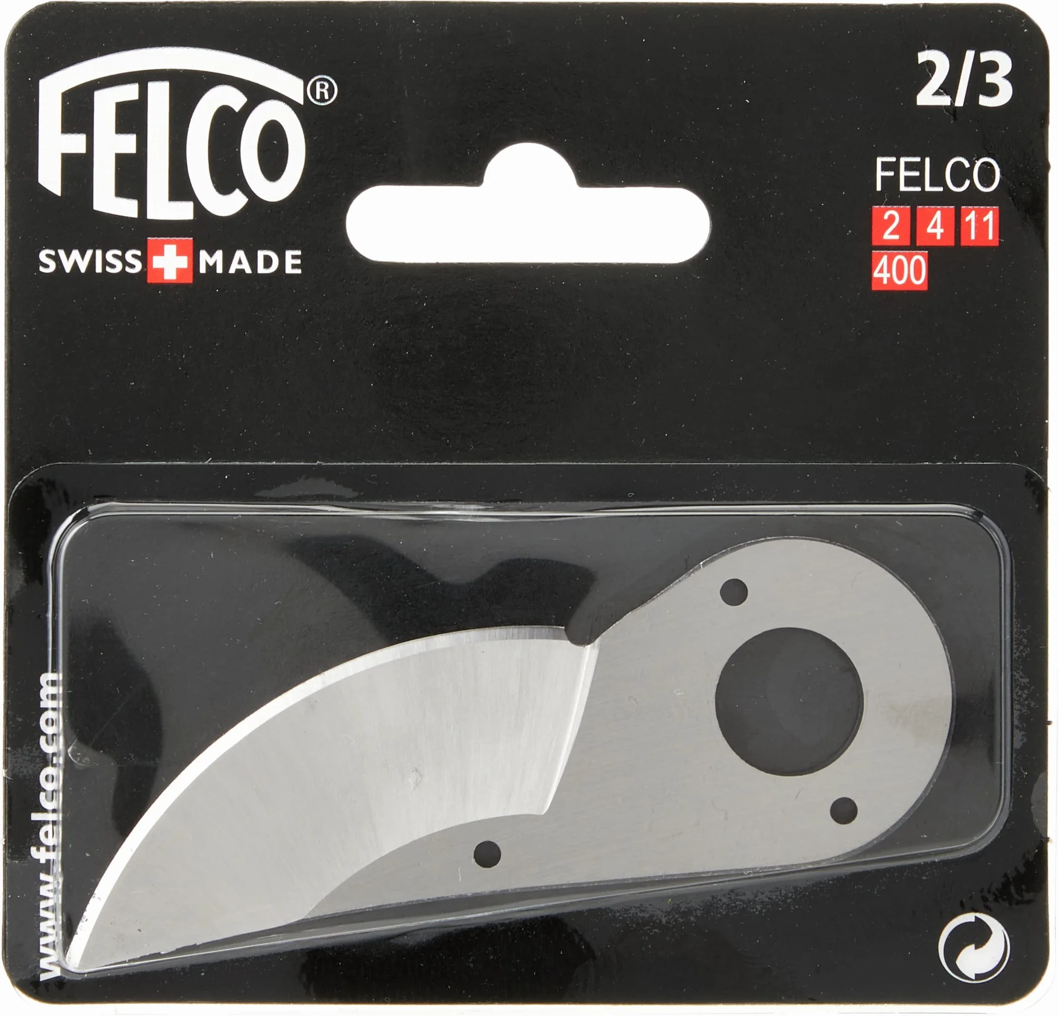 FELCO 2/3 lama di ricambio per cesoie FELCO 2, 4 e 11, acciaio temprato, sostituzione facile, taglio preciso, pezzo originale