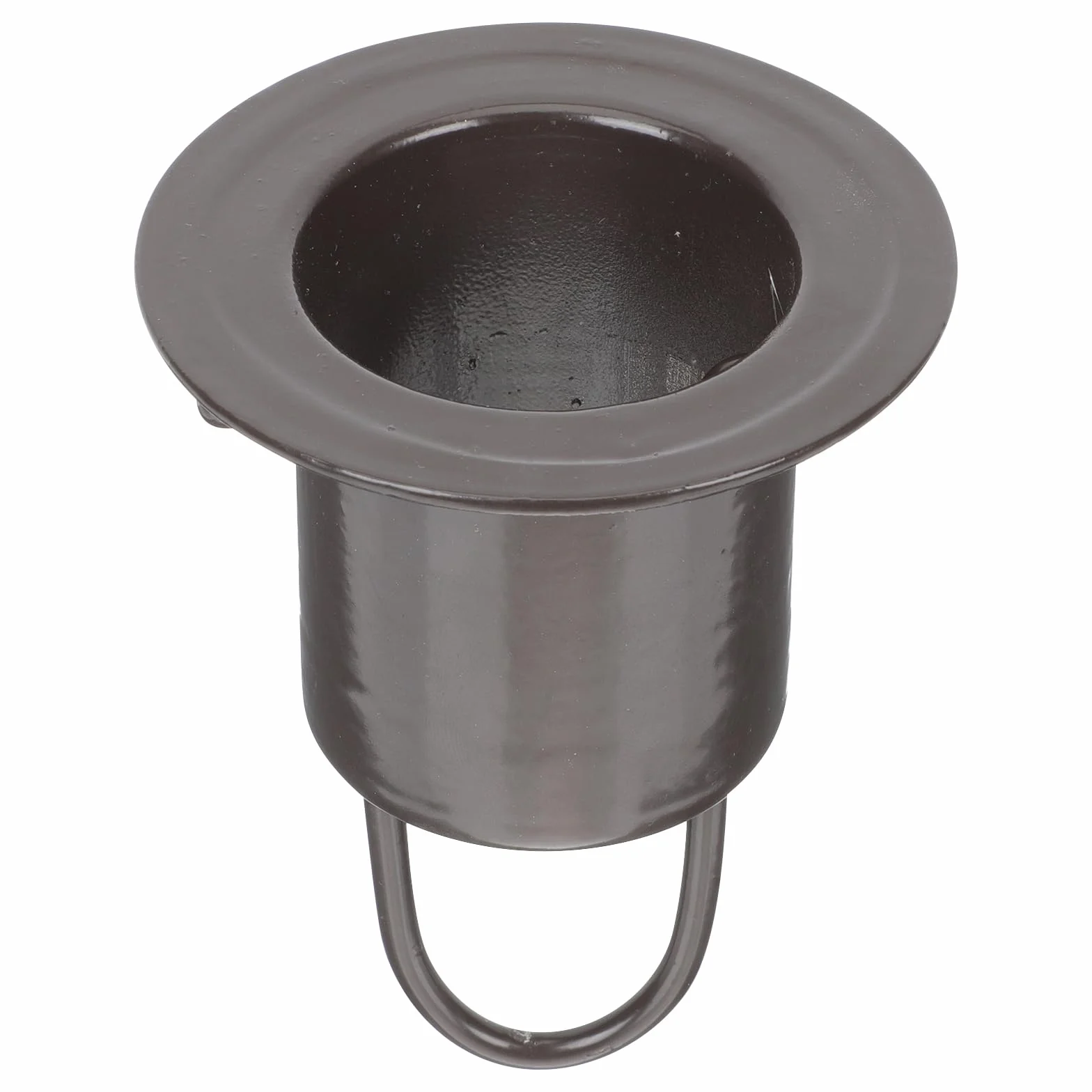 Operitacx Ganci di Installazione in Alluminio 4.72x3.54x3.54 Pollici Kit Adattatore per Catena Pluviale per Grondaia