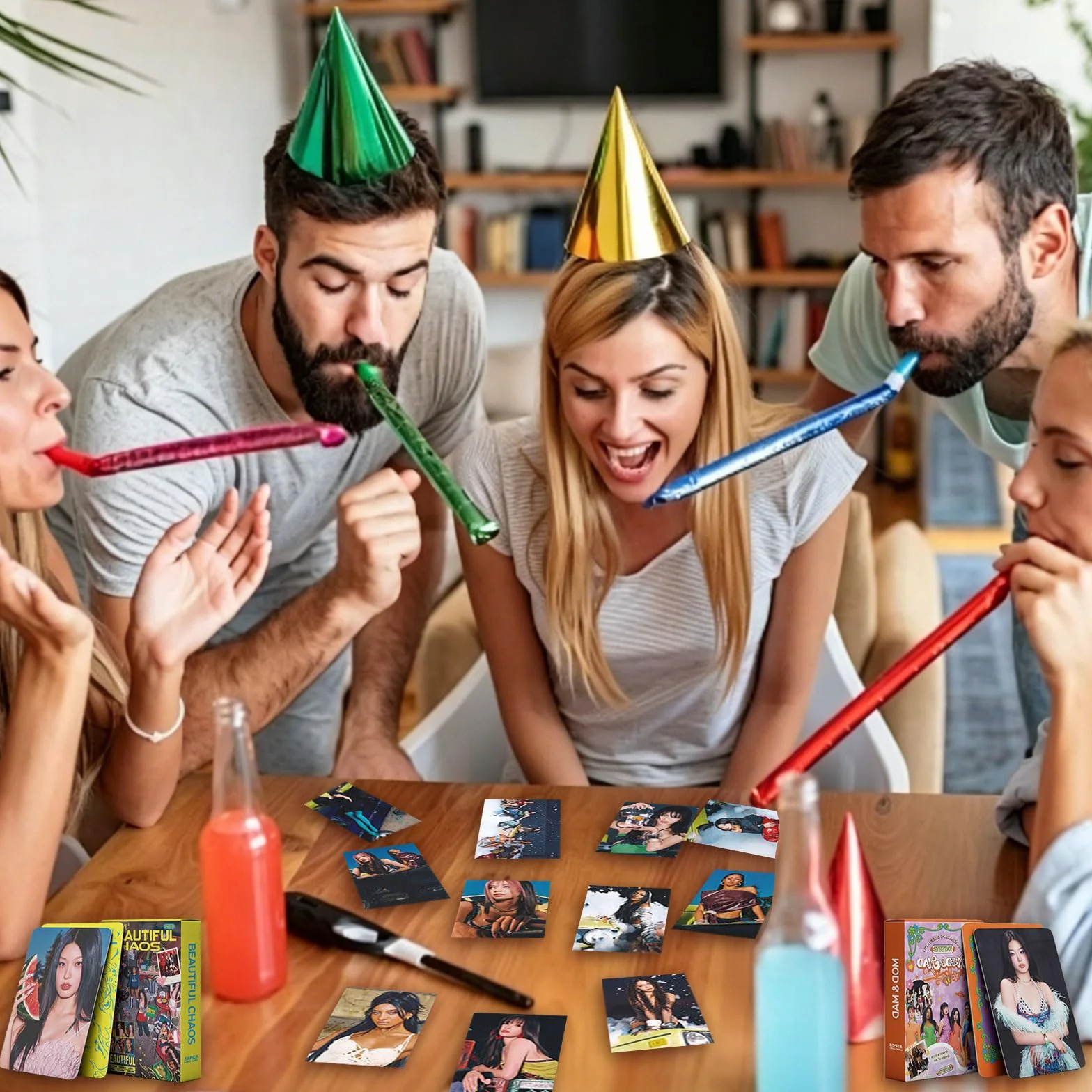 Set di 110 carte KATSEYE, album romanzo merchandising, foto gruppo fronte-retro, regalo fan ragazze