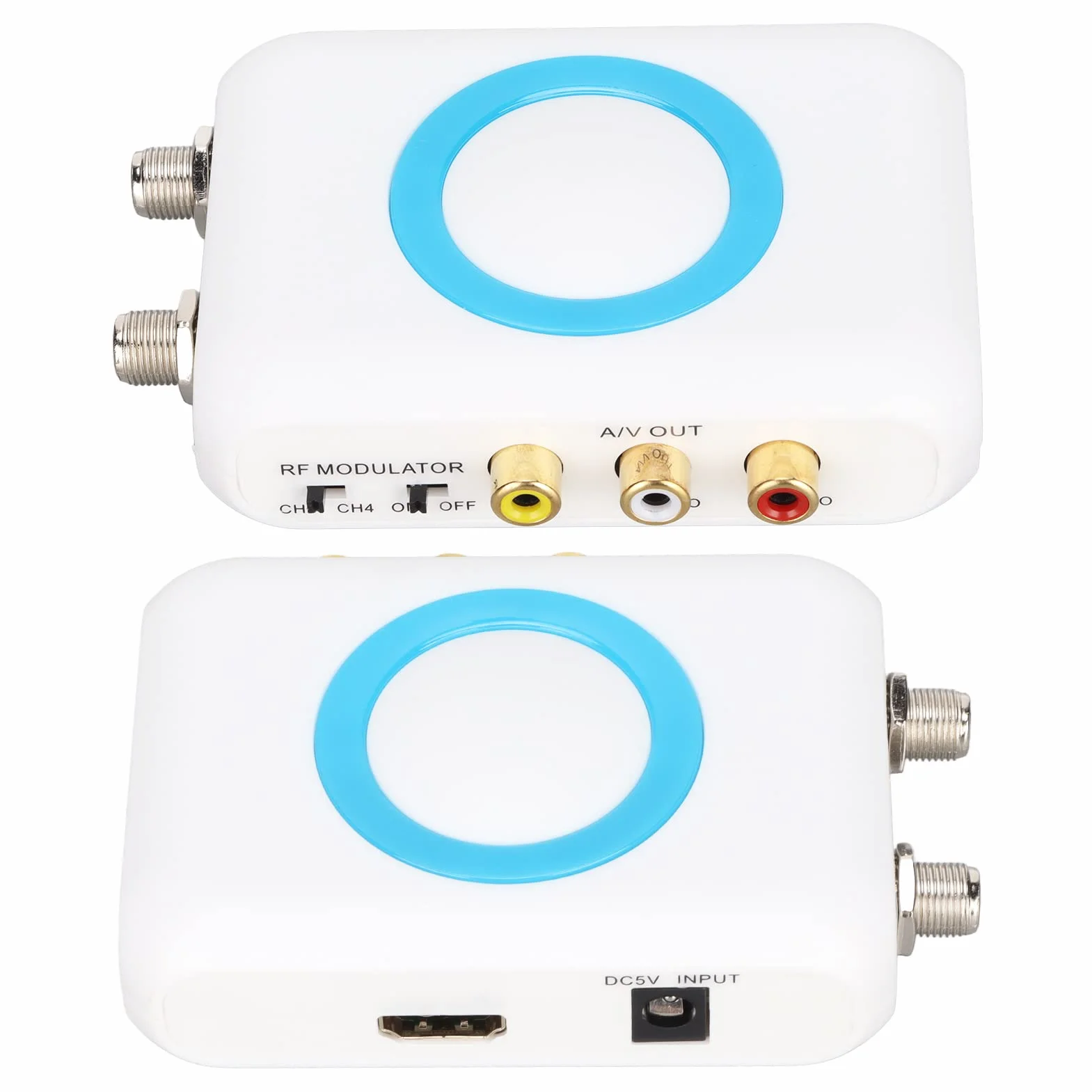 Modulatore RF HDMI 1080P Convertitore Video Standard Pal/NTSC CATV per TV