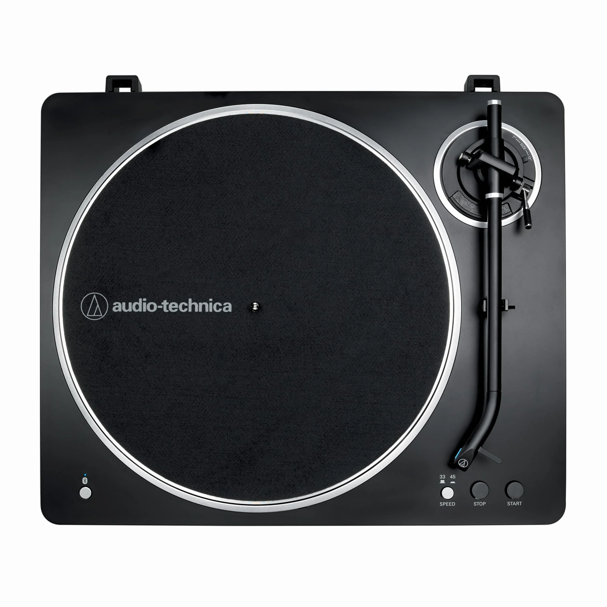 Audio-Technica AT-LP70XBT Giradischi wireless automatico trasmissione a cinghia Nero Argento