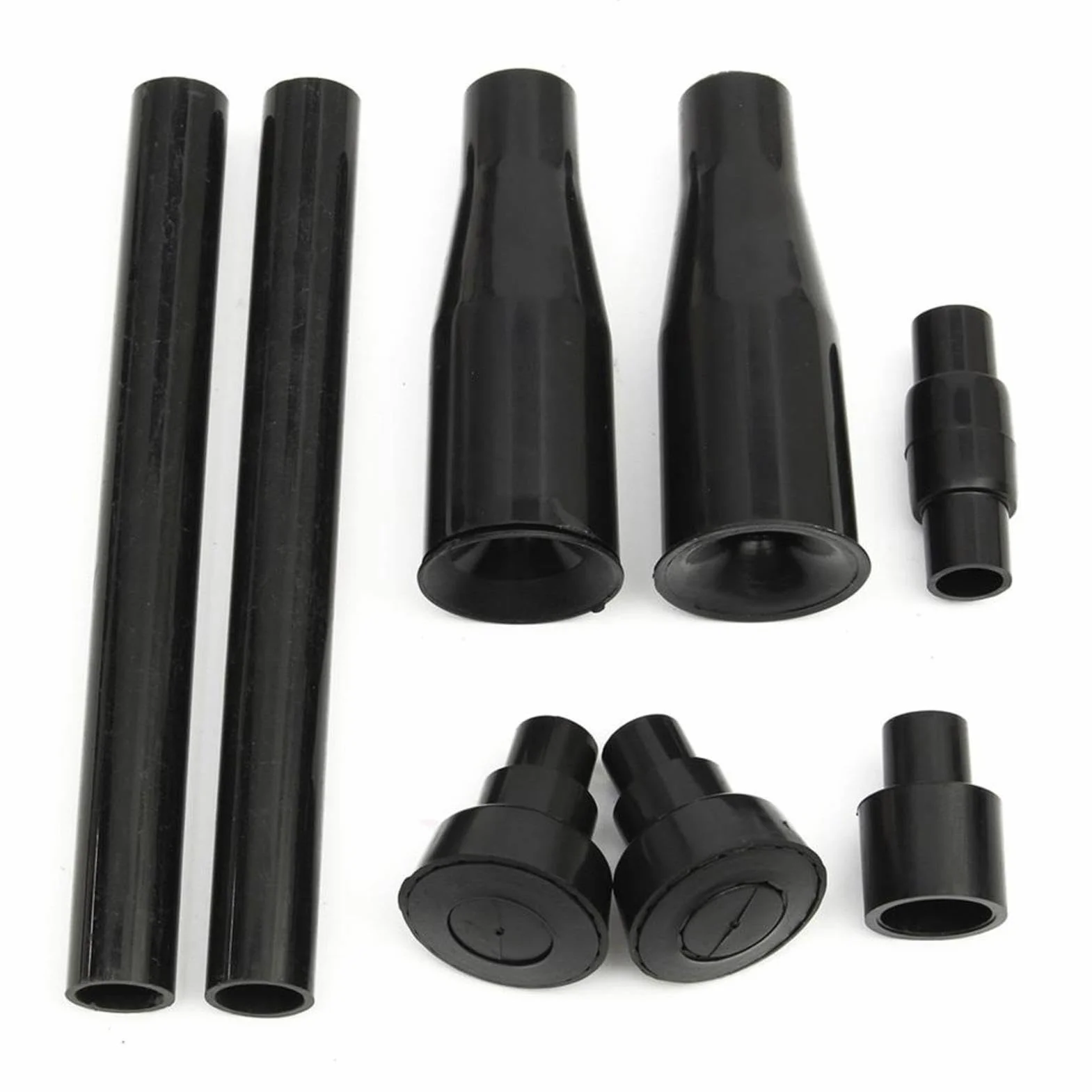 Set di 8 ugelli per fontane da giardino, a cascata, per laghetti da pesce, acquari e piscine, bocchetta per funghi e doccia per pompe sommergibili, robusto materiale ABS, confezione blister