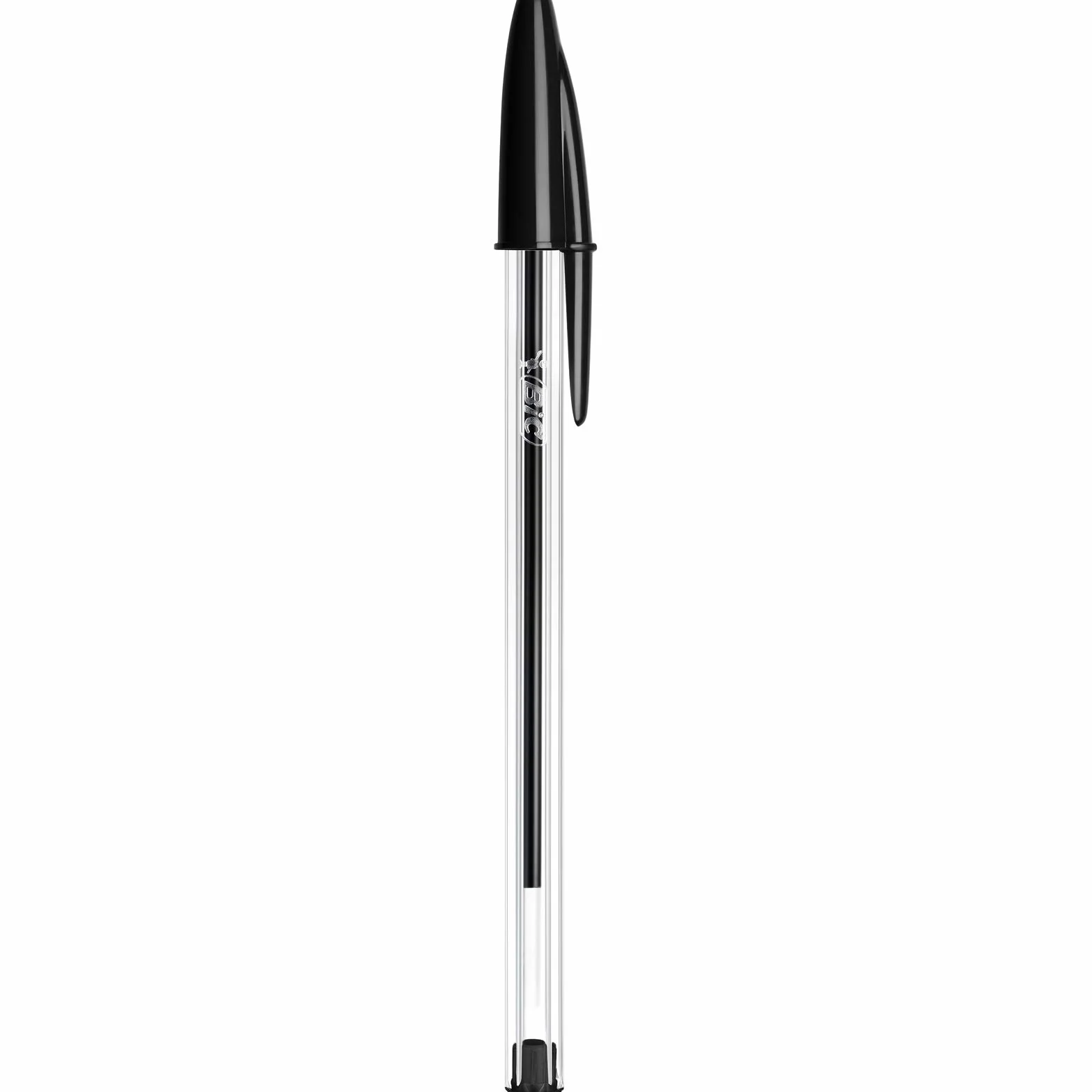 Bic Cristal Original Punta Media 1 mm Penne Colore Nero Confezione 100