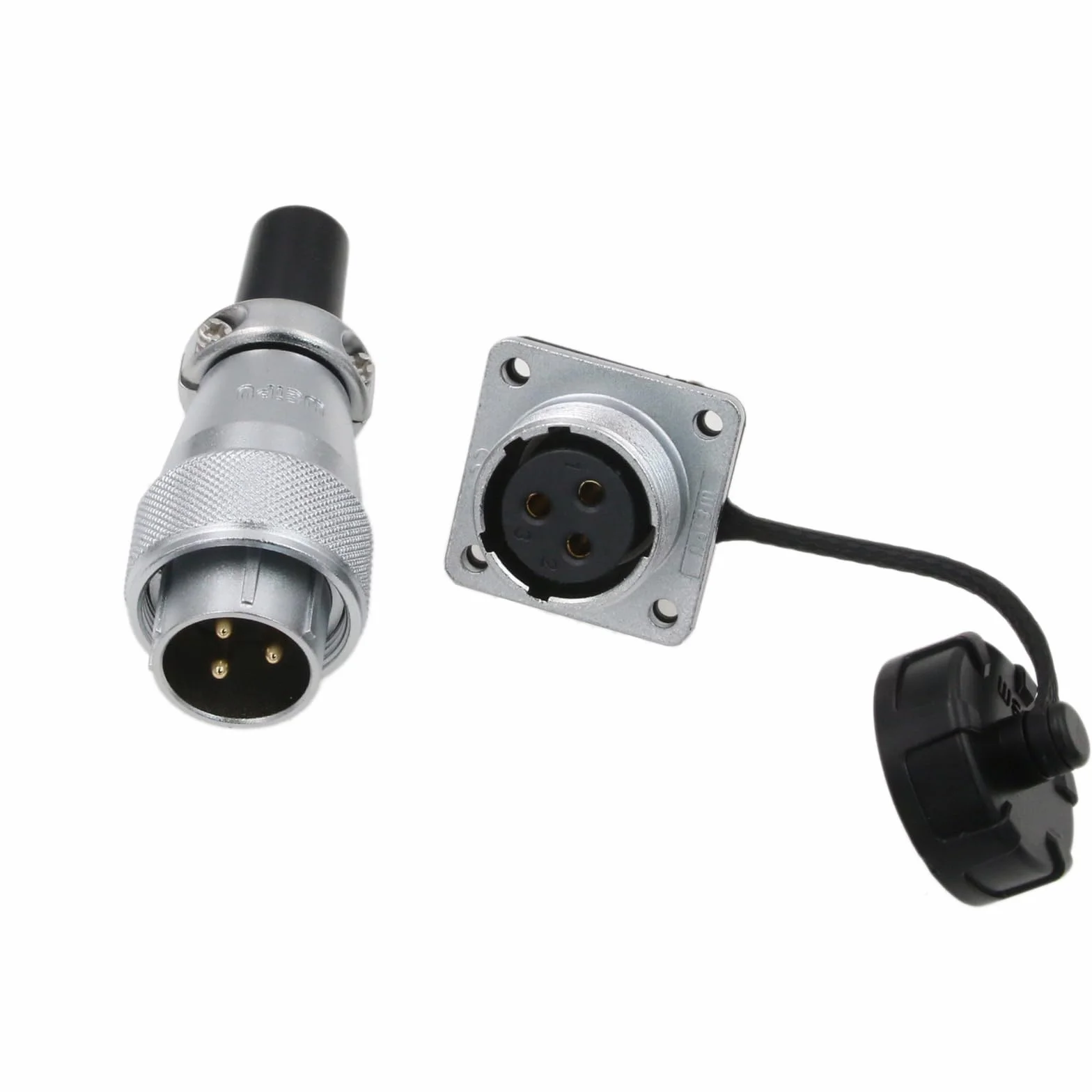 HangTon WS20 3 Pin Connettore Aviation Maschio e Femmina 25A Alta Tensione