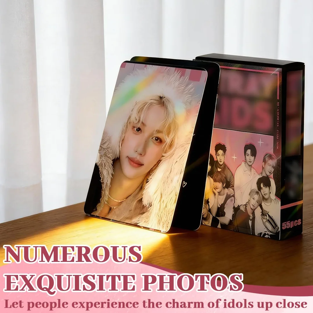 Carte SK Set con 2 Portachiavi Figure, Carte Album Star Maschili Coreane, Regali Fan Ragazze
