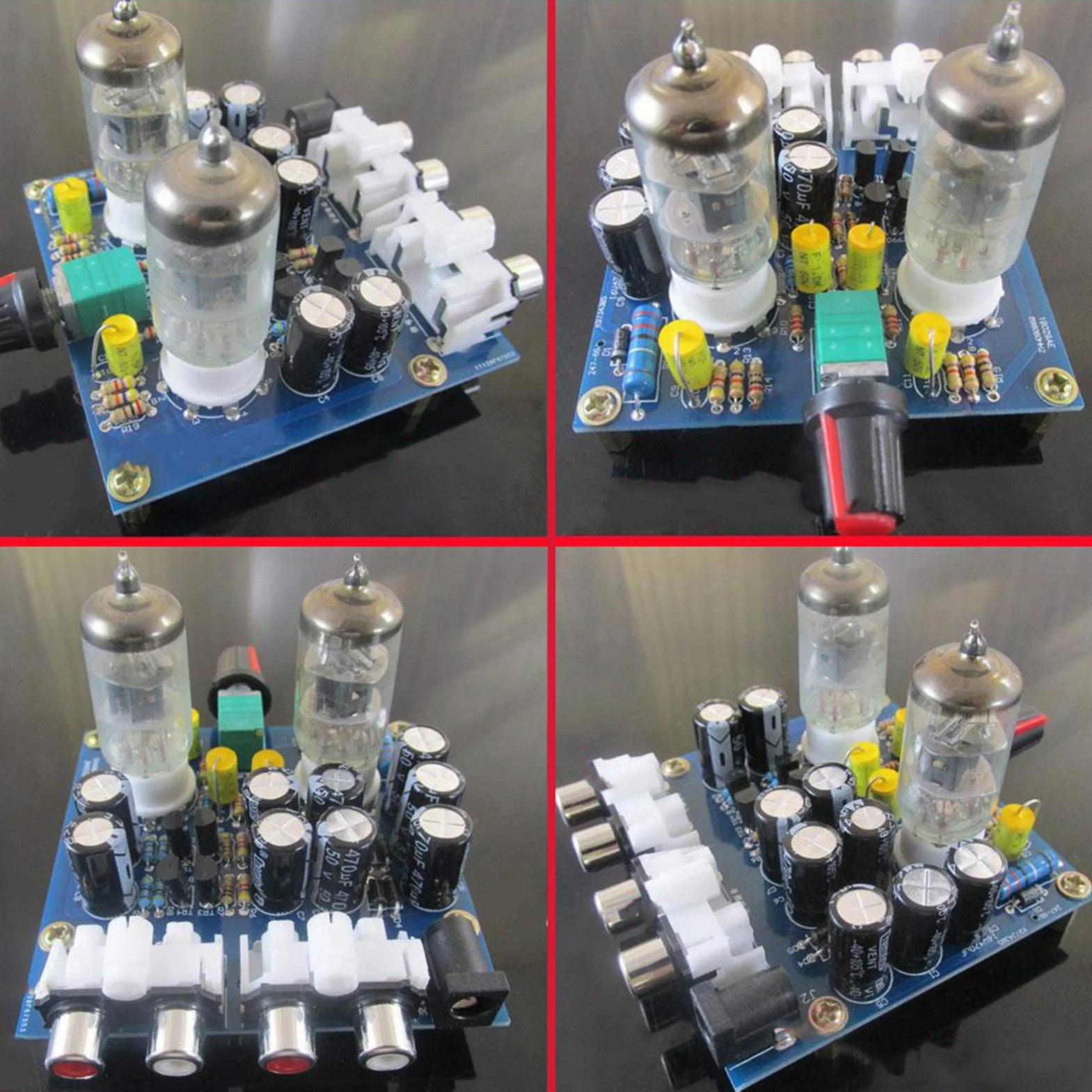 Preamplificatore Valvolare 6J1 Scheda Amplificatore per Cuffie Kit Fedeltà Musicale