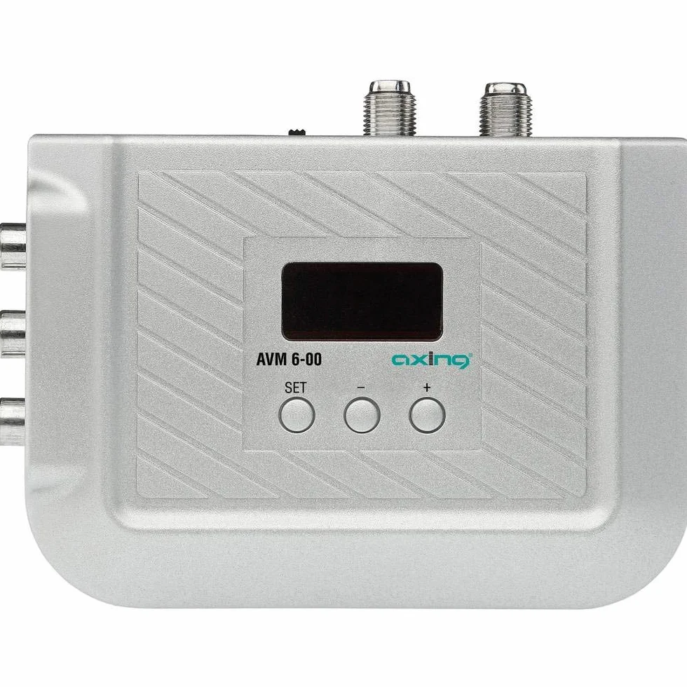 Axing AVM 6-00 AV-Modulatore audio-video stereo VHF/UHF display LED