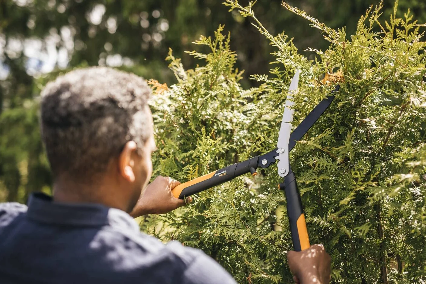 Fiskars Cesoie per siepi PowerGear X 63 cm Acciaio Antiaderente