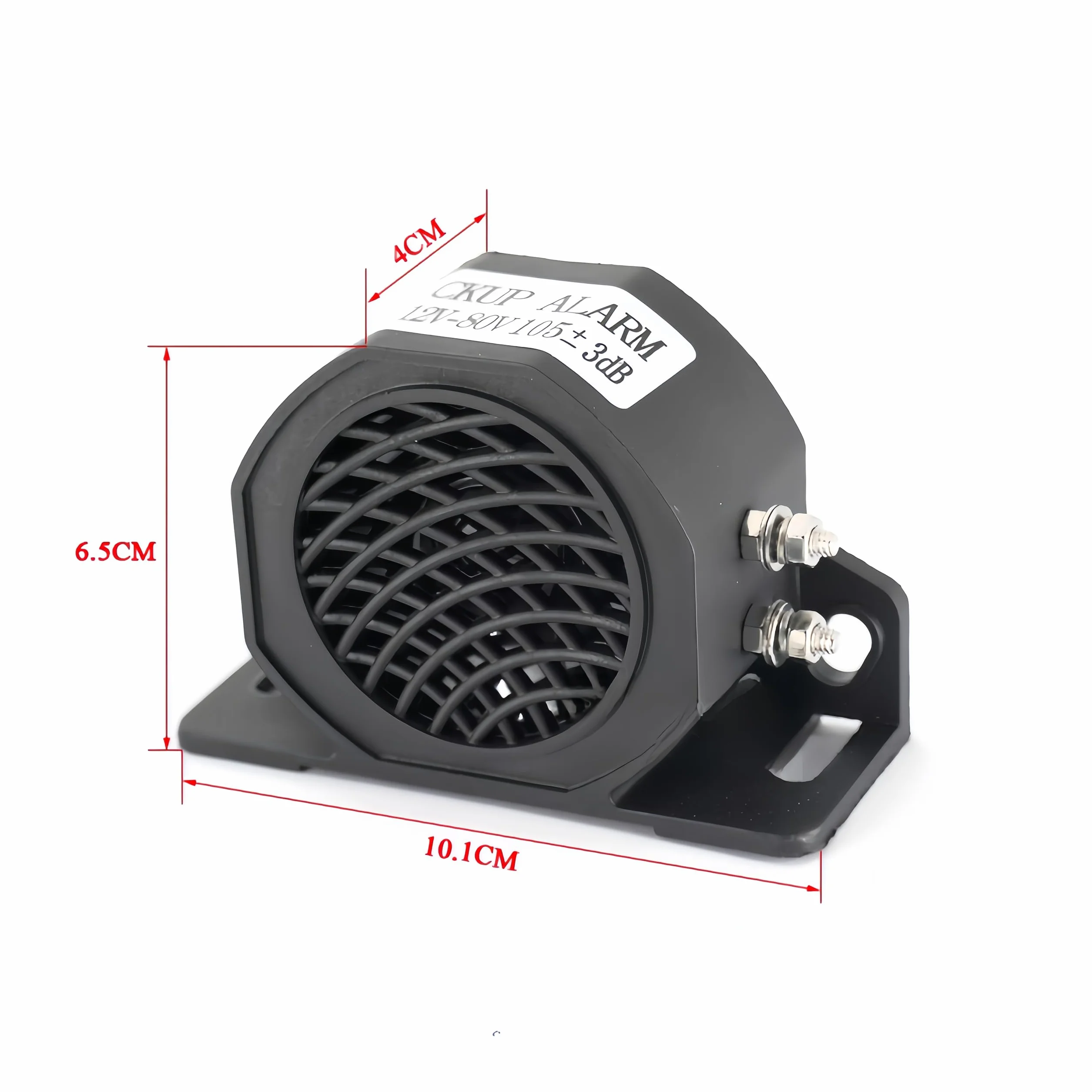 VOBOR Cicalino di Retromarcia 12-80V 105 DB Universale Allarme Acustico Impermeabile per Camion