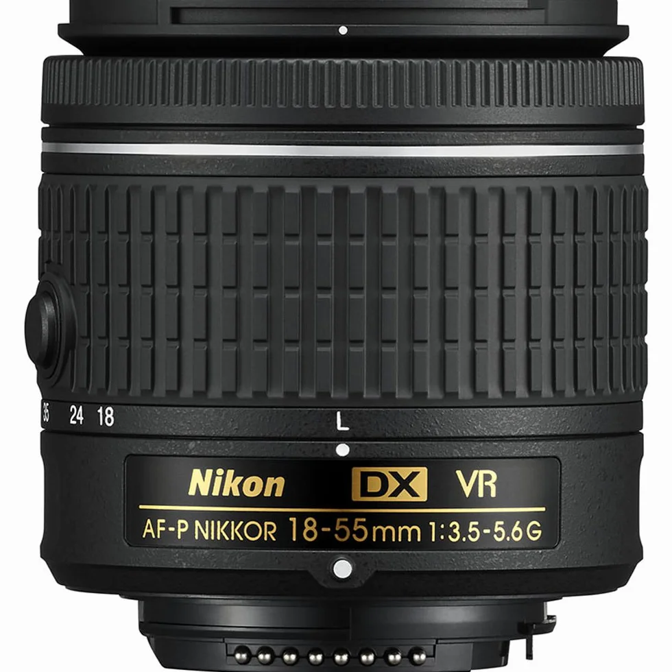 Nikon AF-P DX Nikkor 18-55mm f/3.5-5.6 G VR Obiektyw (Odnowiony)