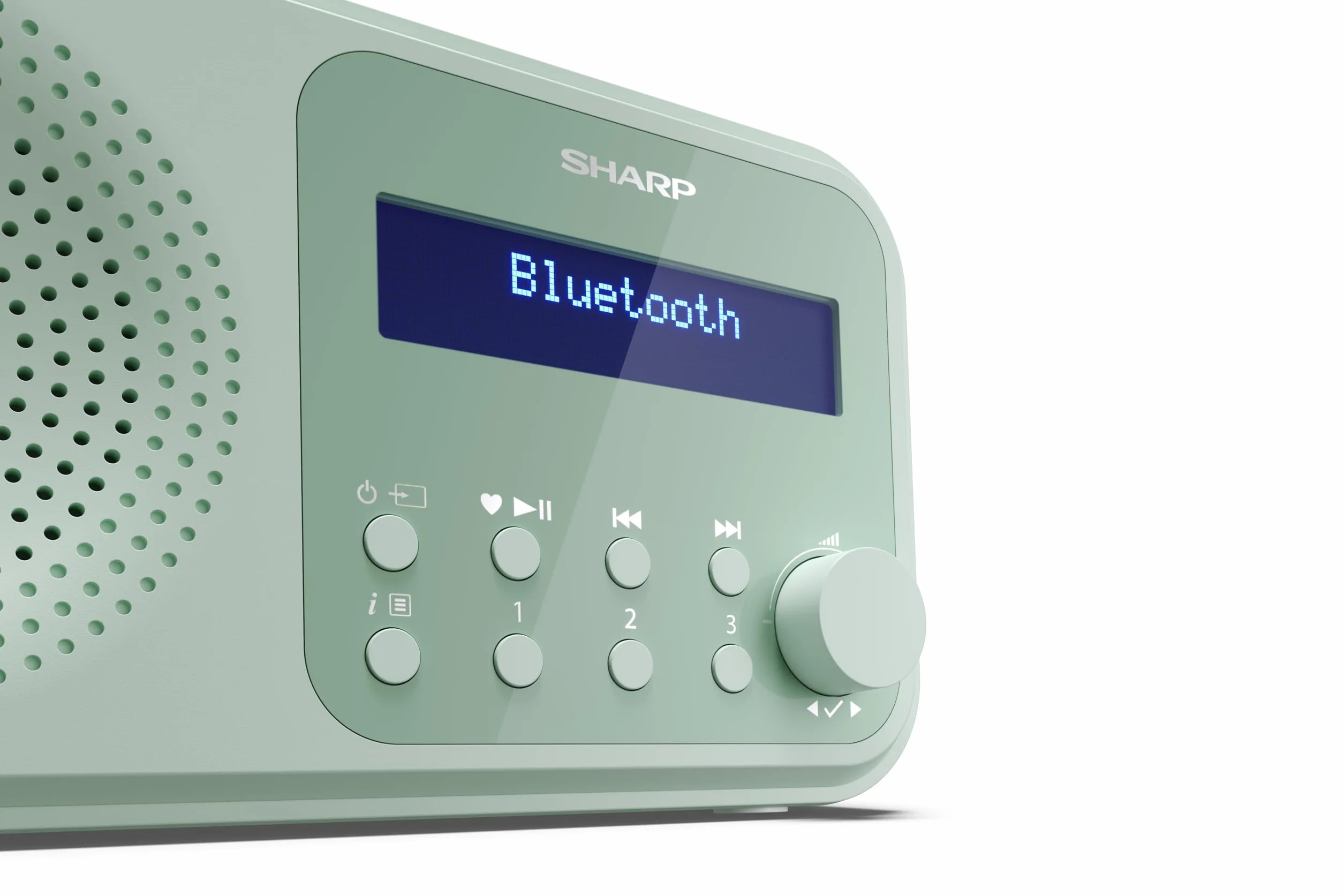Shap DR-P420(GN) Radio DAB+/DAB/FM Bluetooth Portatile USB Batteria Verde