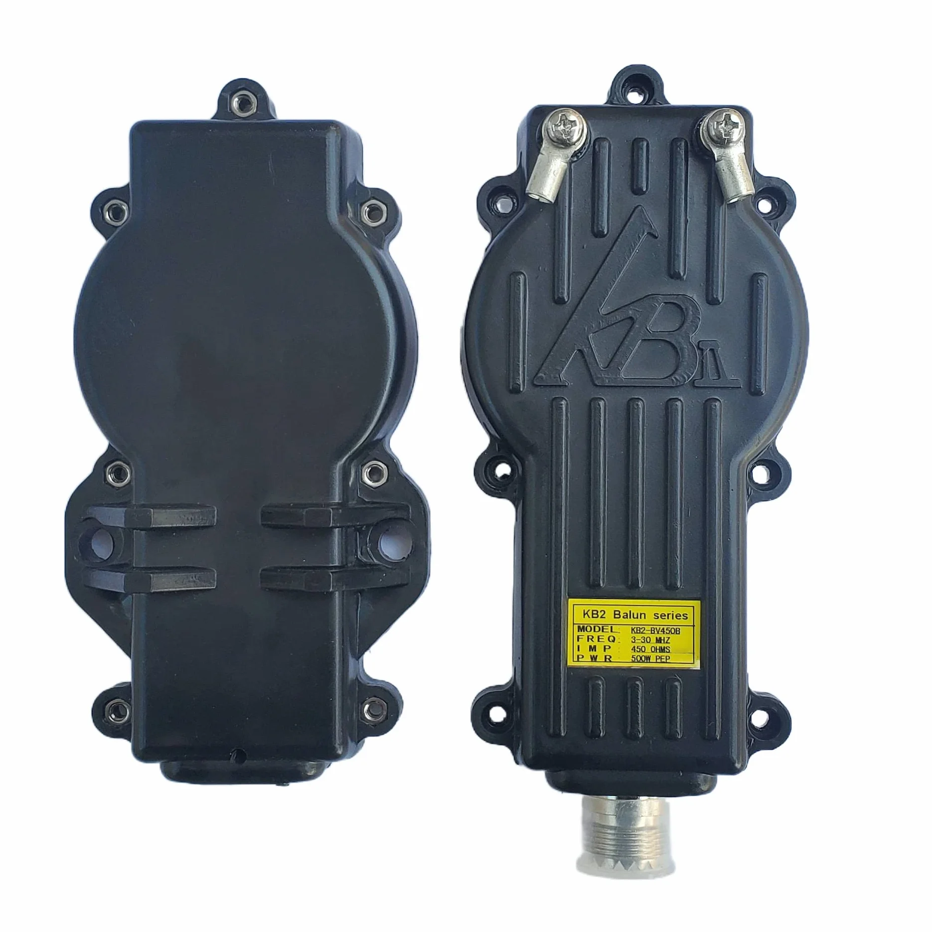 Balun 9:1 3-30 MHz 500 Watt Nero per antenna radio amatoriale esterno