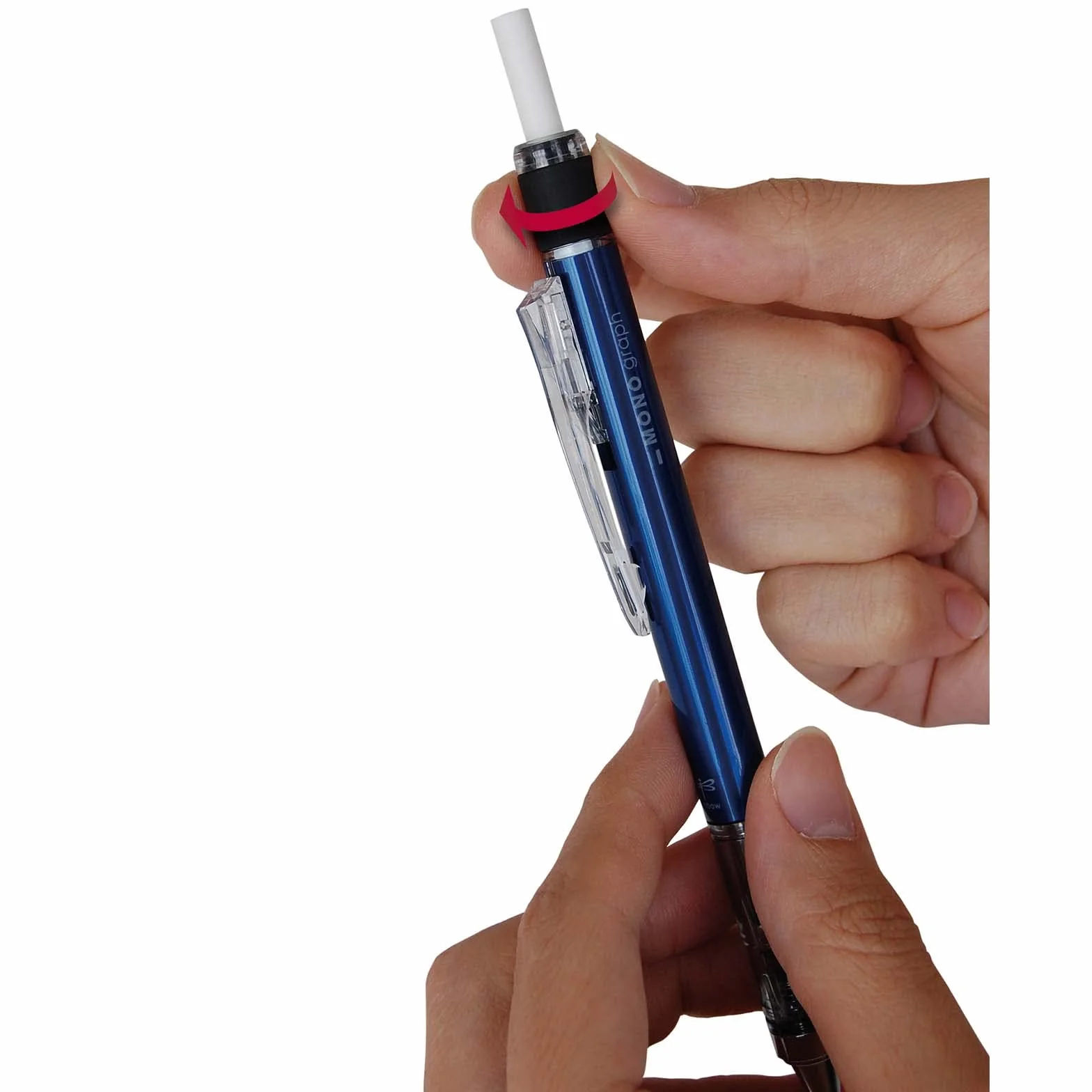 Tombow ER-MG Replacement Eraser for Mono Graph Mechanical Pencil, 3-Pack, Bianco