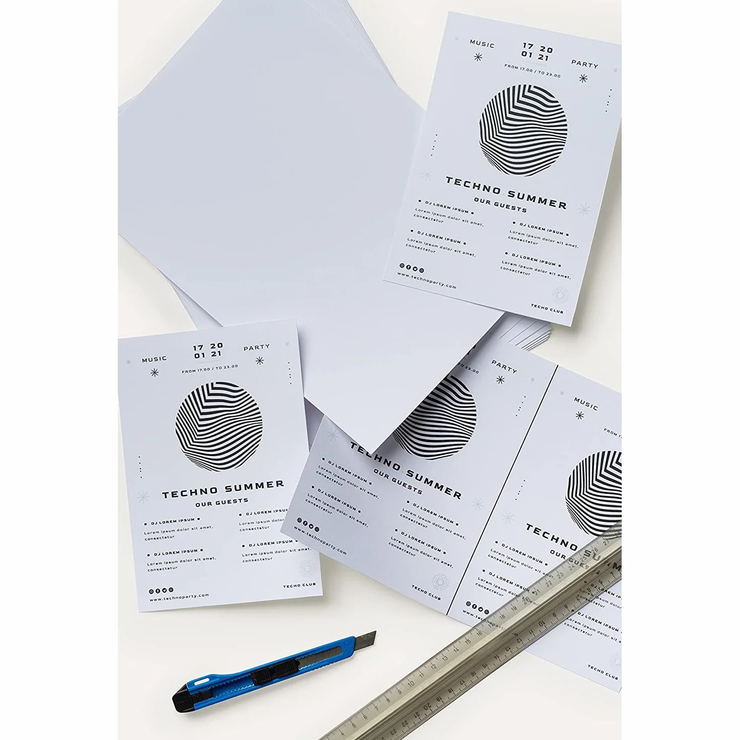 Favini Rismaluce Carta Bianca A4 21x29,7 cm 200 g/m² 125 arkuszy