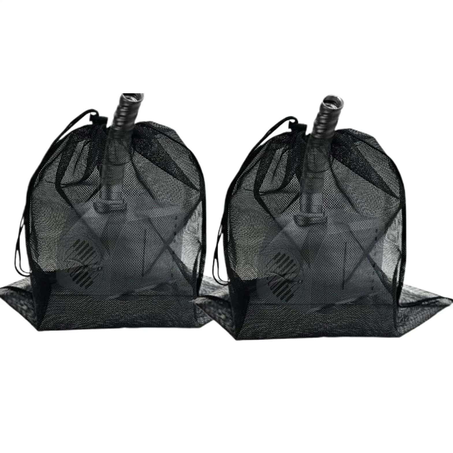 Sacca Filtro Pompa Acqua - Sacchetto Barriera Retinato Per Pompa Filtro Laghetto 2 Pezzi | Copertura Protettiva Elastica Impermeabile per Giardino