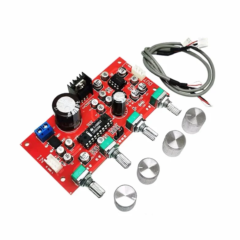 NE5532 LM1036 Tone Preamplifier Board Audio Preamp Balance Equalizer