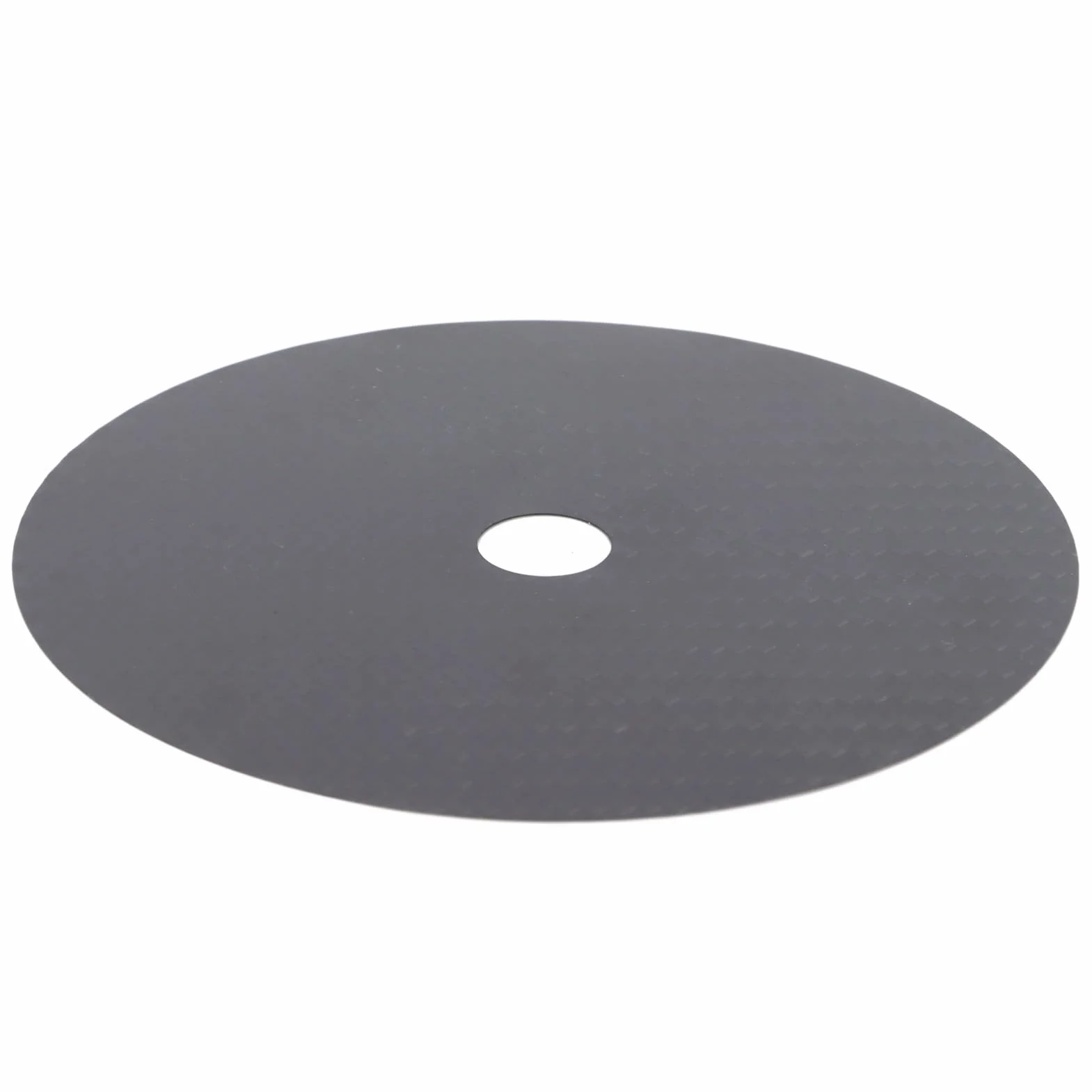 Stabilizzatore CD in fibra di carbonio 0,2 mm per lettore DVD superiore nero