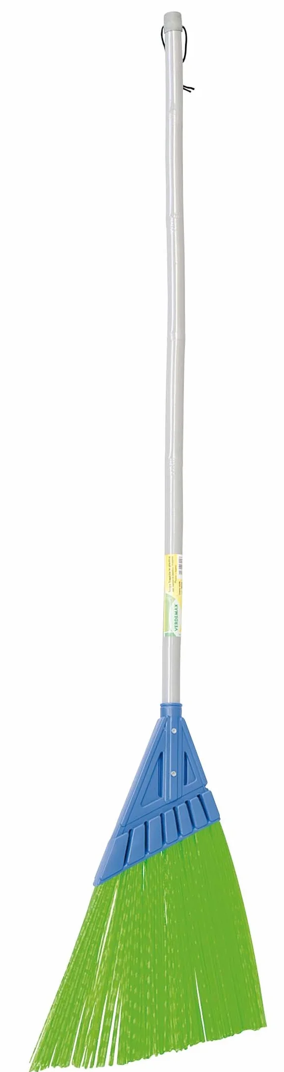 Verdemax 3024 Trapezia - Scopa in plastica, Colore: Verde