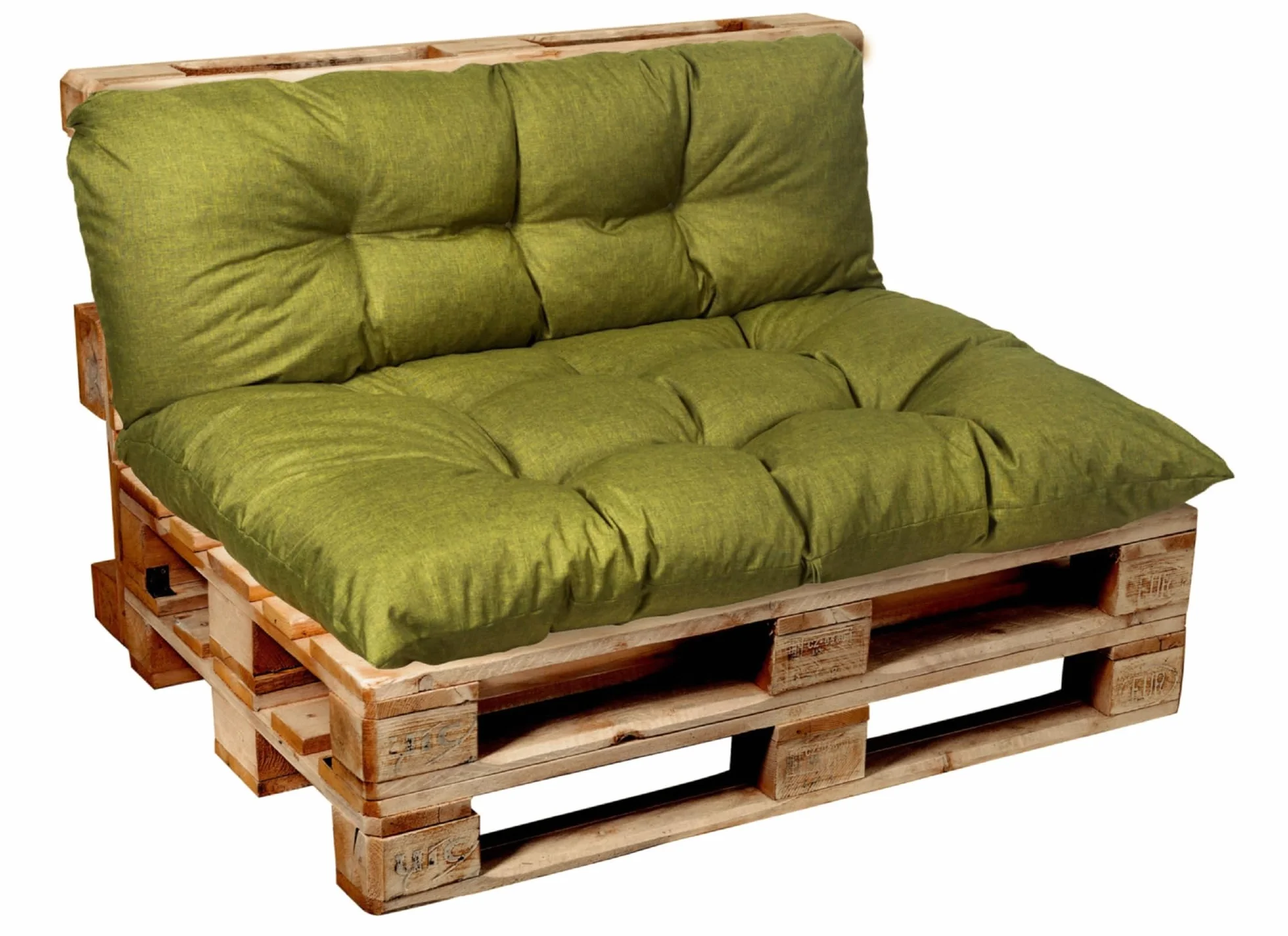 Cuscino per Bancale Set Trapuntato Lime 120x50 120x40