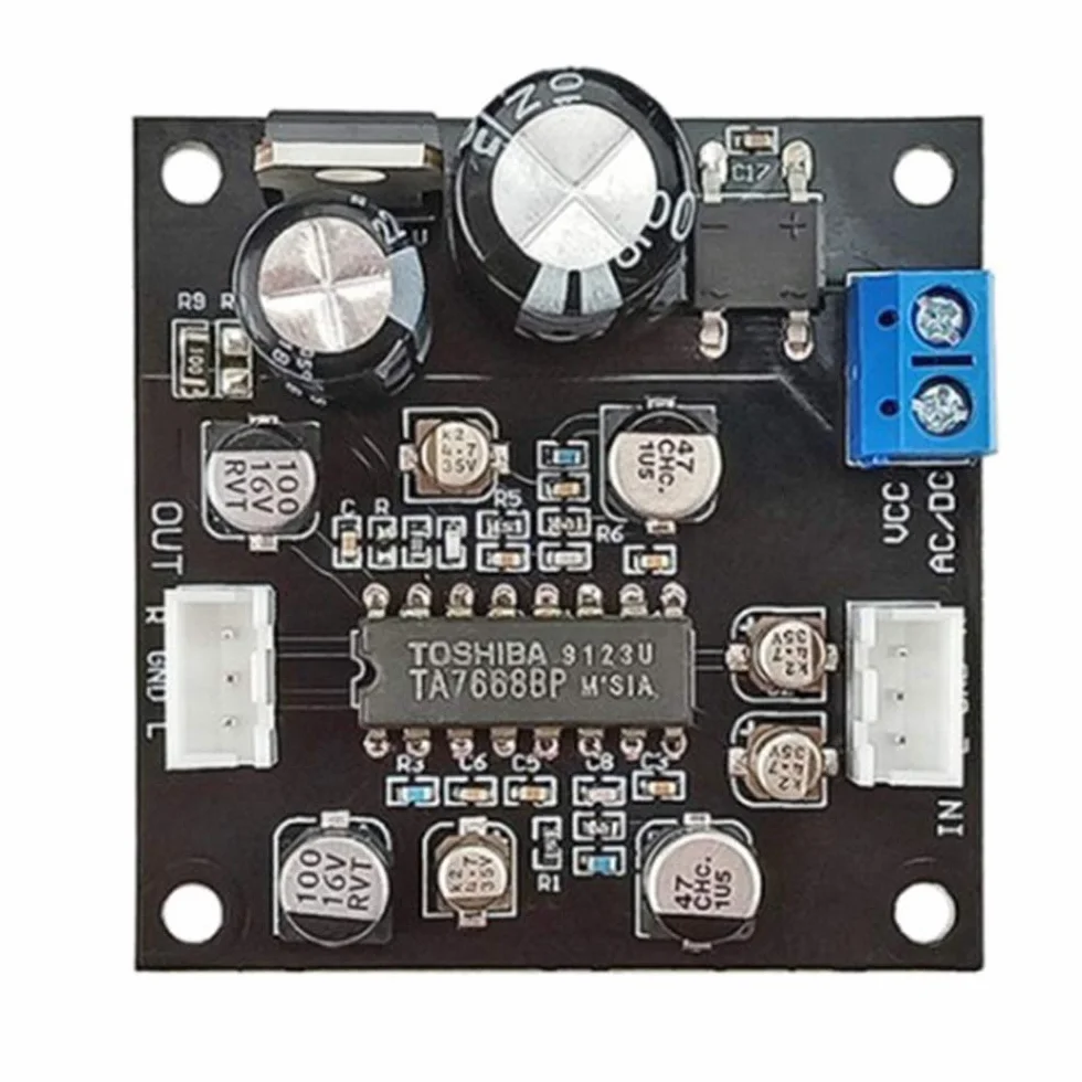 TA7668 Tape Drive Preamplificatore Nastro Deck Board Testina Magnetica Registratore Audio Desktop Radio DIY