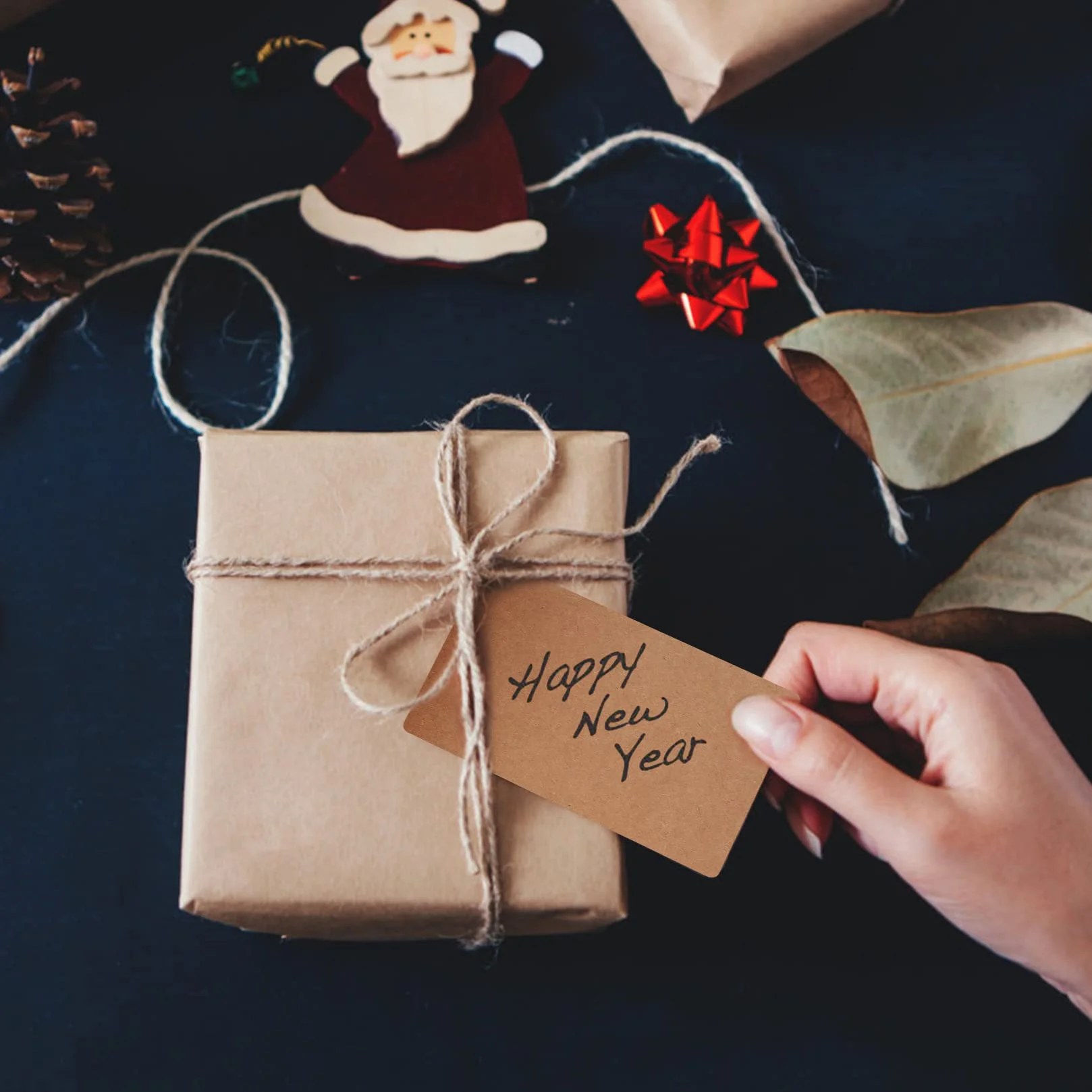 Kraft Paper Biglietti da Visita Marroni 150 Pezzi 8,9x5,2 cm Carte Messaggio Vuote per Ufficio Regalo Fai Da Te