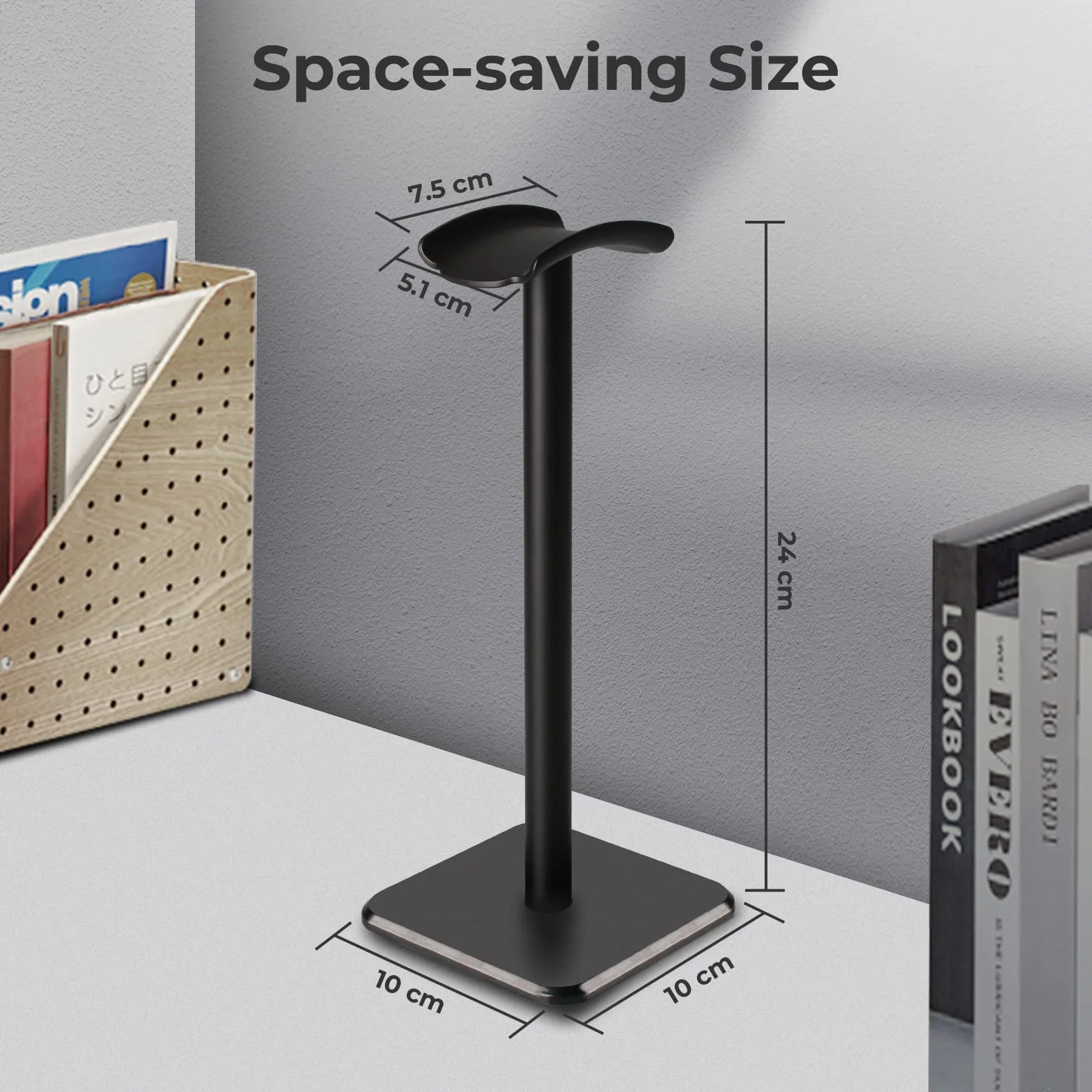 Alyvisun Supporto Cuffie Gaming Base Pesante Altezza Maggiore Gancio Universale Scrivania