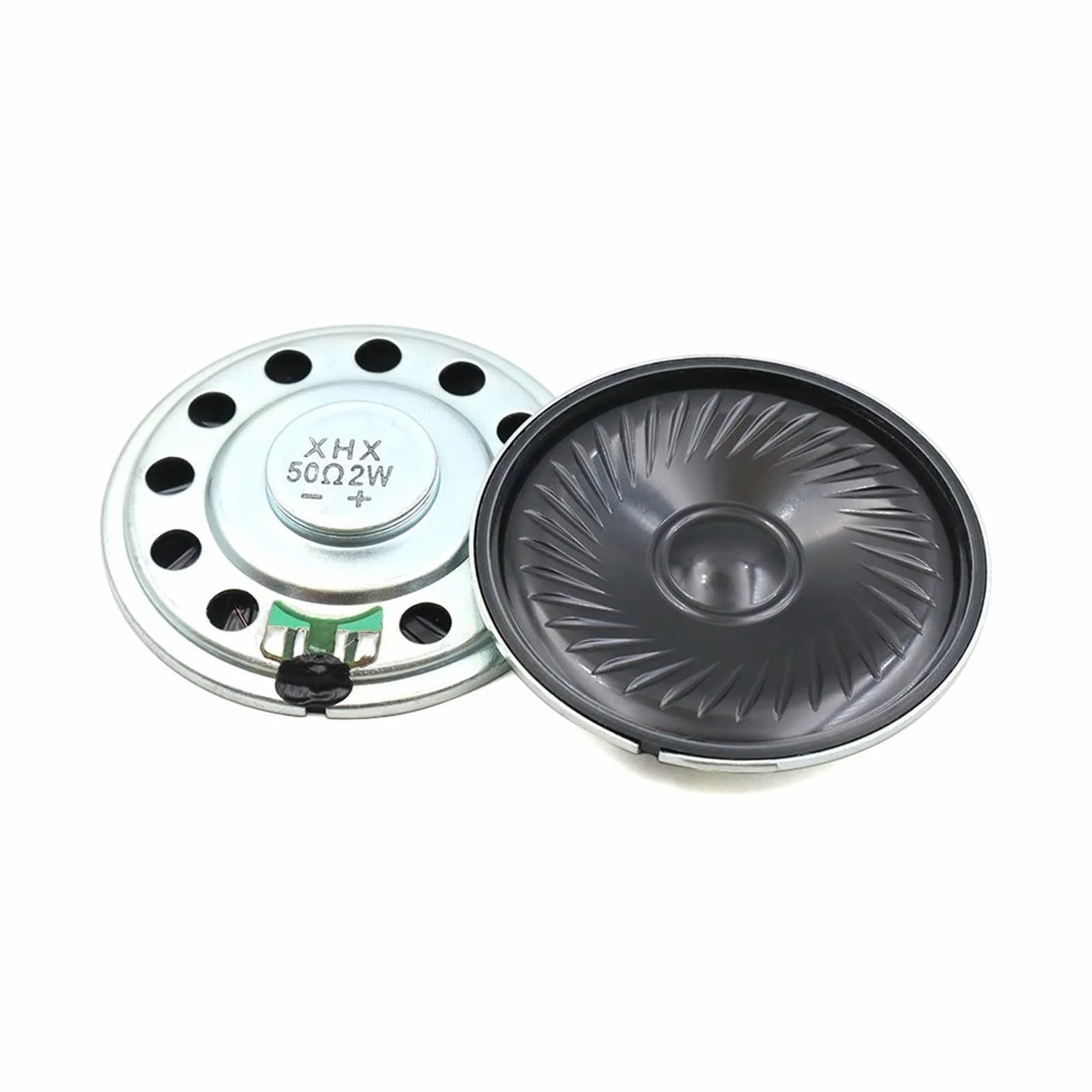 Altoparlante 50 mm 4/16/32/50 Ohm 1W 2W tromba ultrasottile rotondo per audio fai da te elettronico