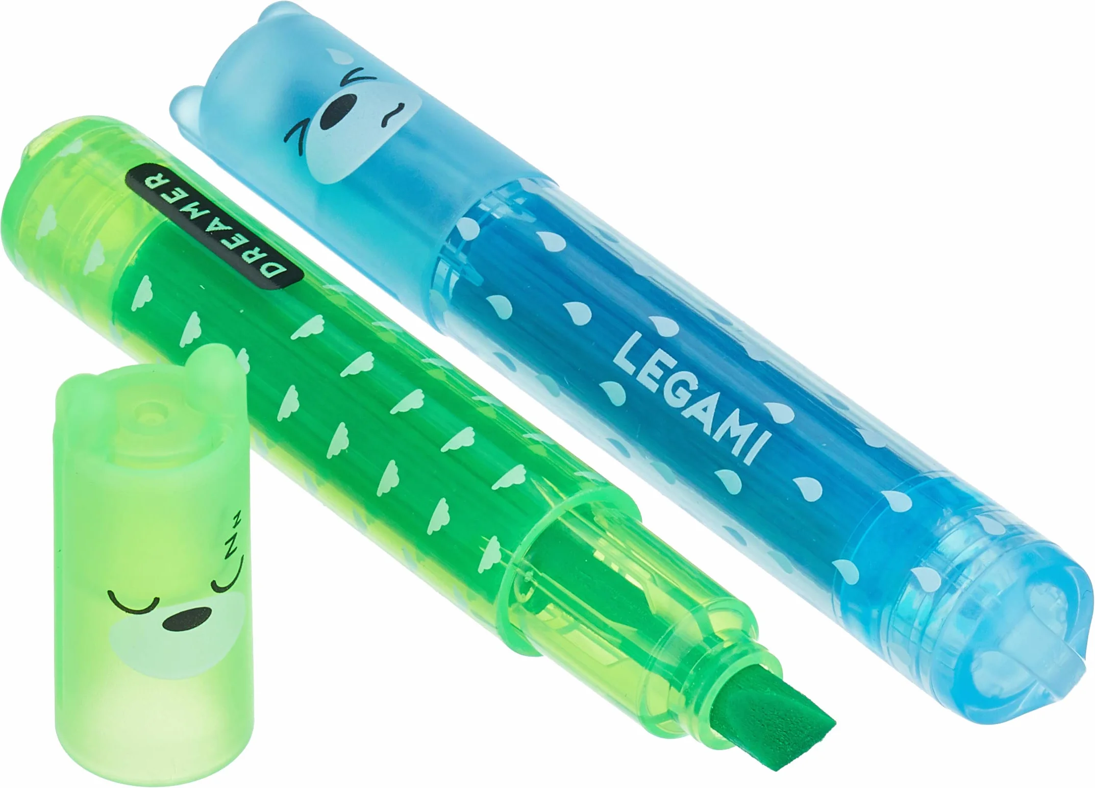Legami Set di 6 Mini Evidenziatori Teddy's Mood