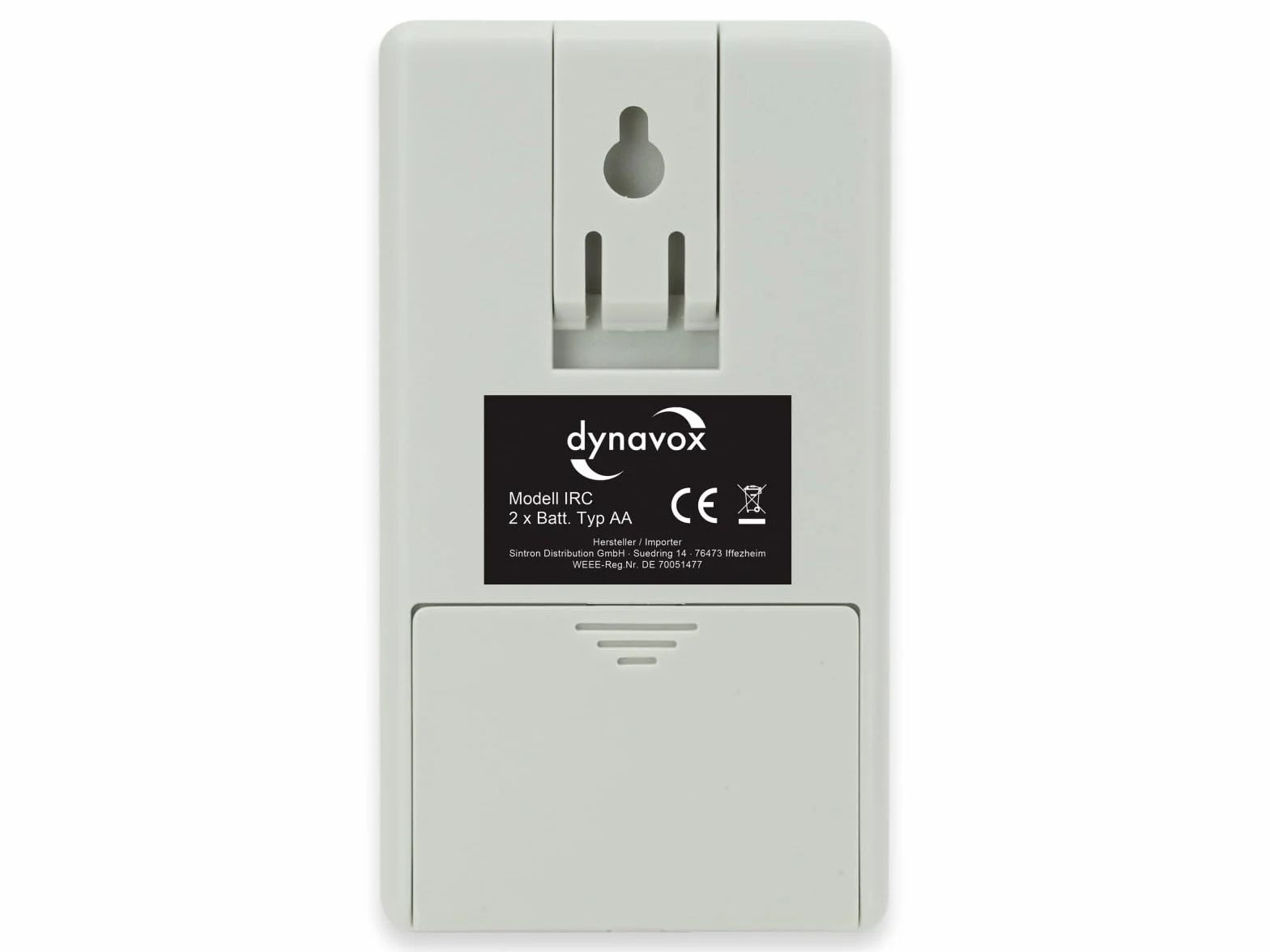Dynavox IRC Tester di segnale IR per telecomandi, funzionamento a batteria