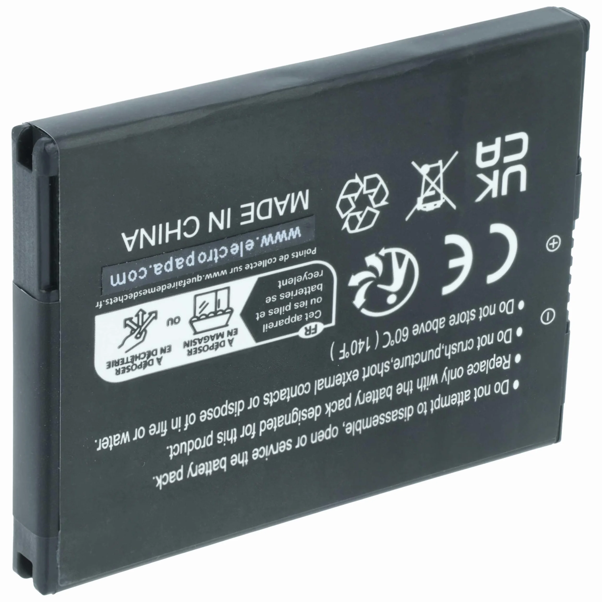 vhbw batteria sostituisce Honeywell 4000mAh 3,8V Li-Poly per lettore di codici a barre POS