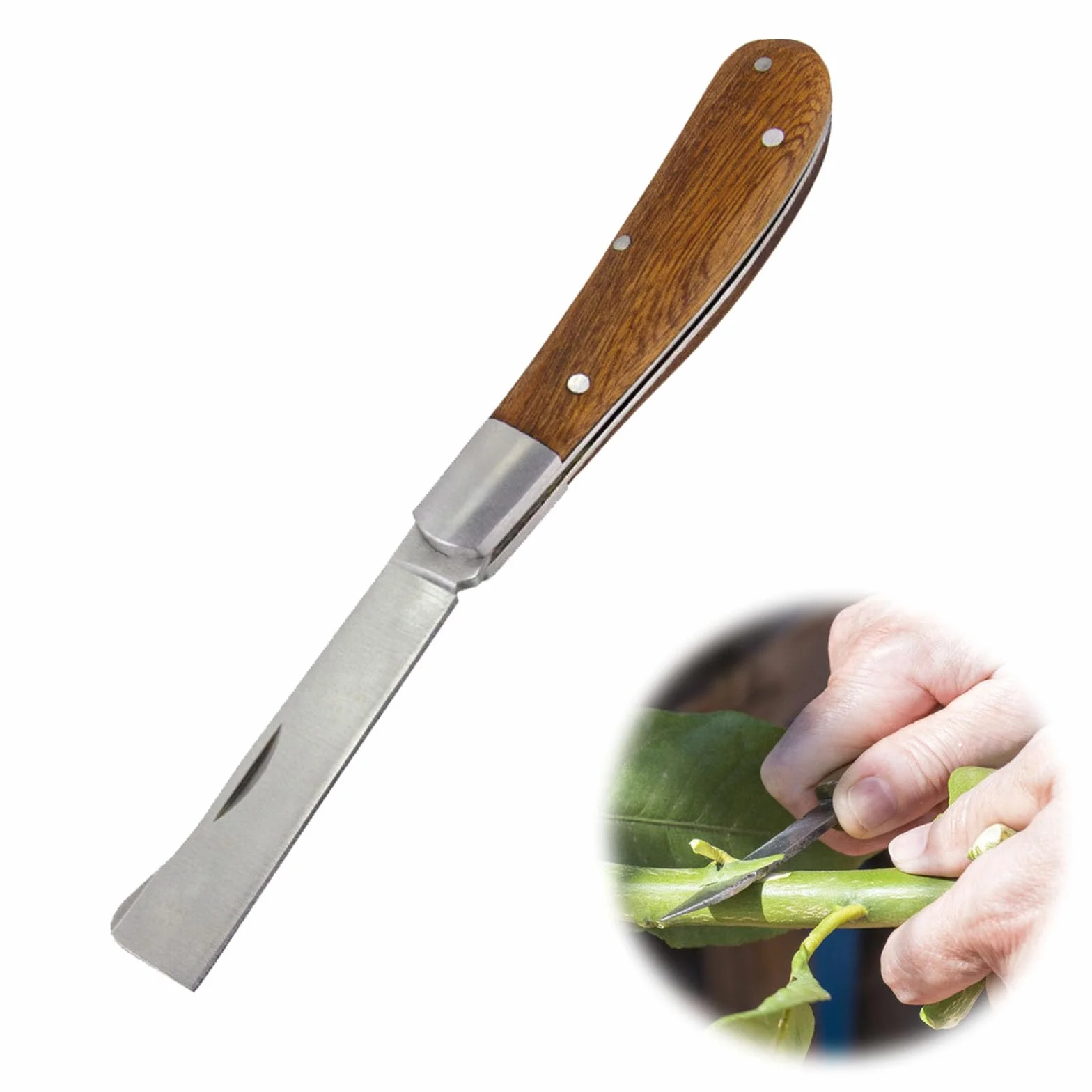 Coltello da Potatura,Coltello per Il Raccolto,Coltello Pieghevole Tascabile,Coltello da Innesto,Coltello Pieghevole,Coltello Tascabile in Acciaio Inossidabile,Coltello da Innesto Professionale