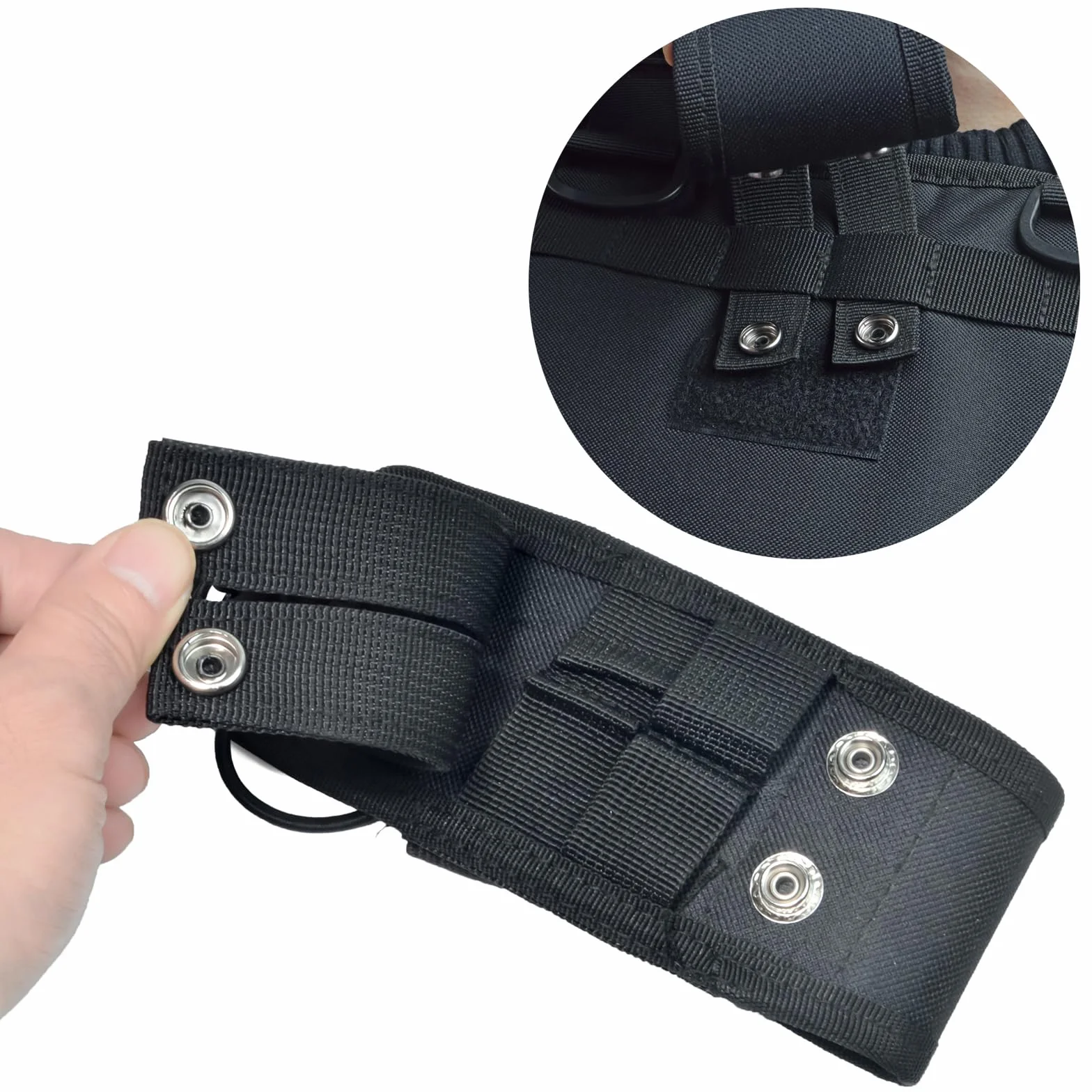 HYS Walkie Talkie Pouch Molle Supporto Radio Custodia Multifunzionale
